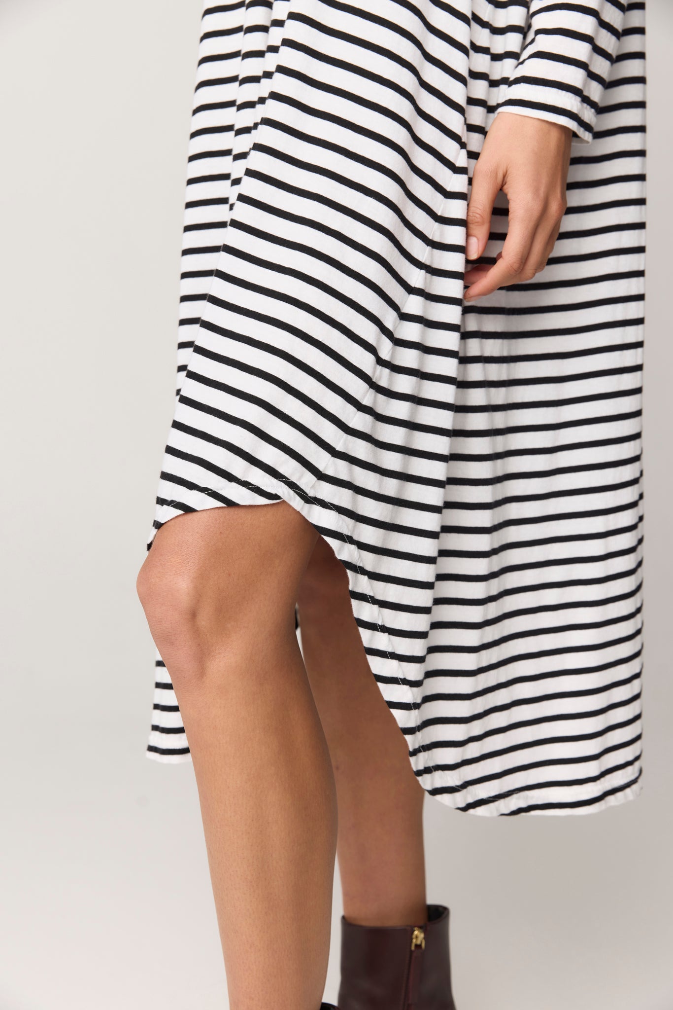 PIQI DRESS - BLACK & WHITE