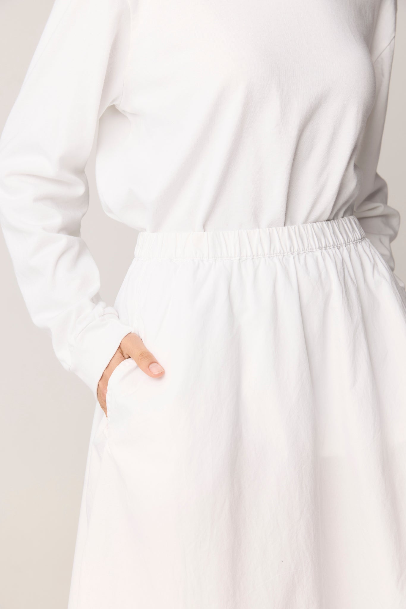 LOVE SKIRT - BLANC