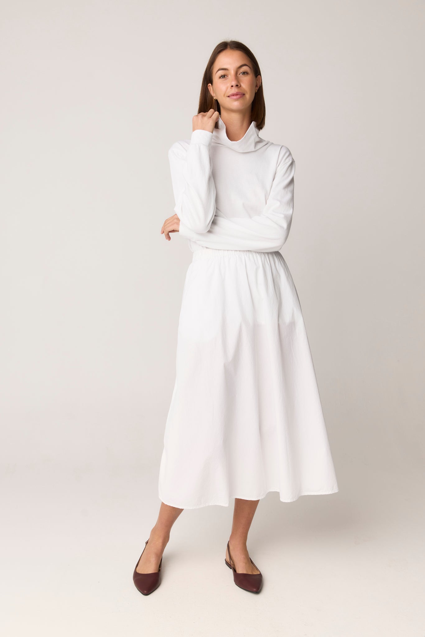 LOVE SKIRT - BLANC