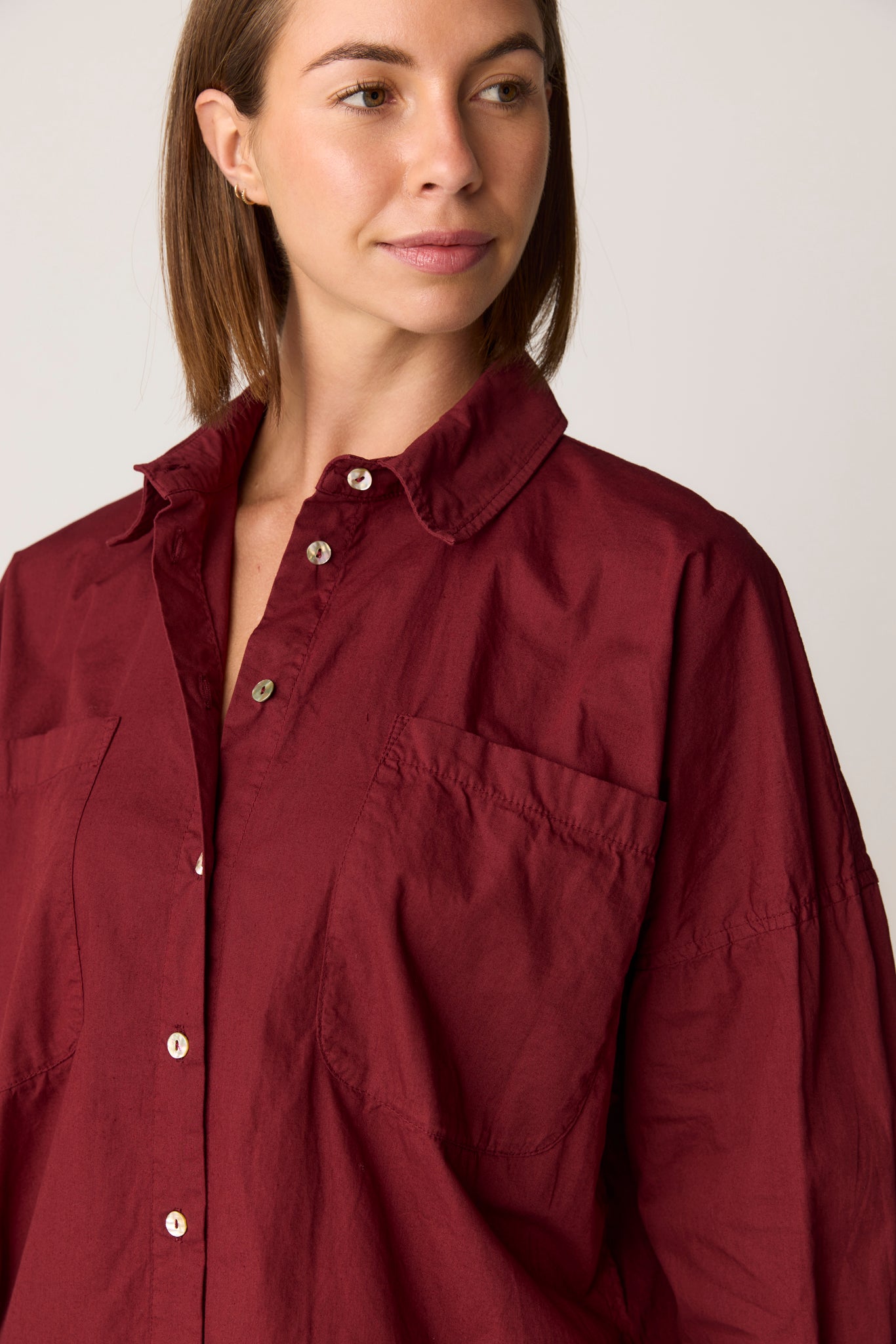 BOBO SHIRT - RUBY RED