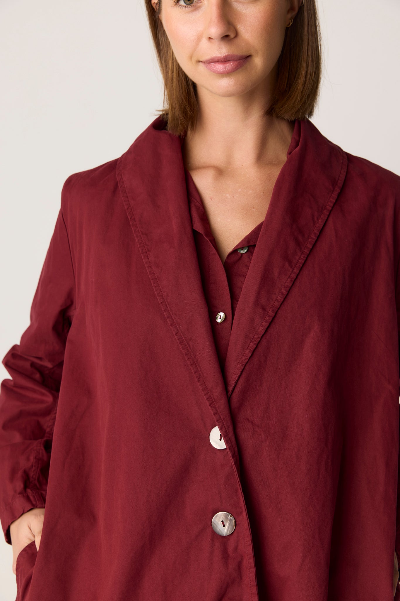 GLORY BLAZER - RUBY RED