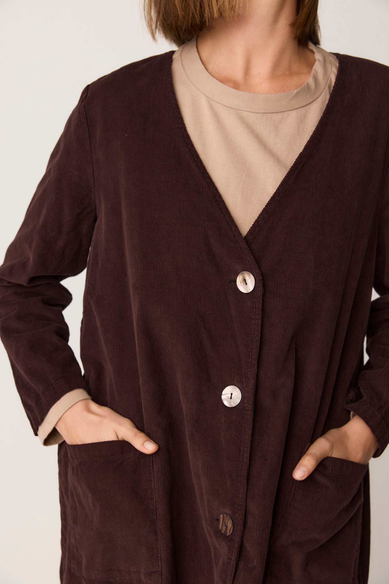 PENNY COAT - GANACHE