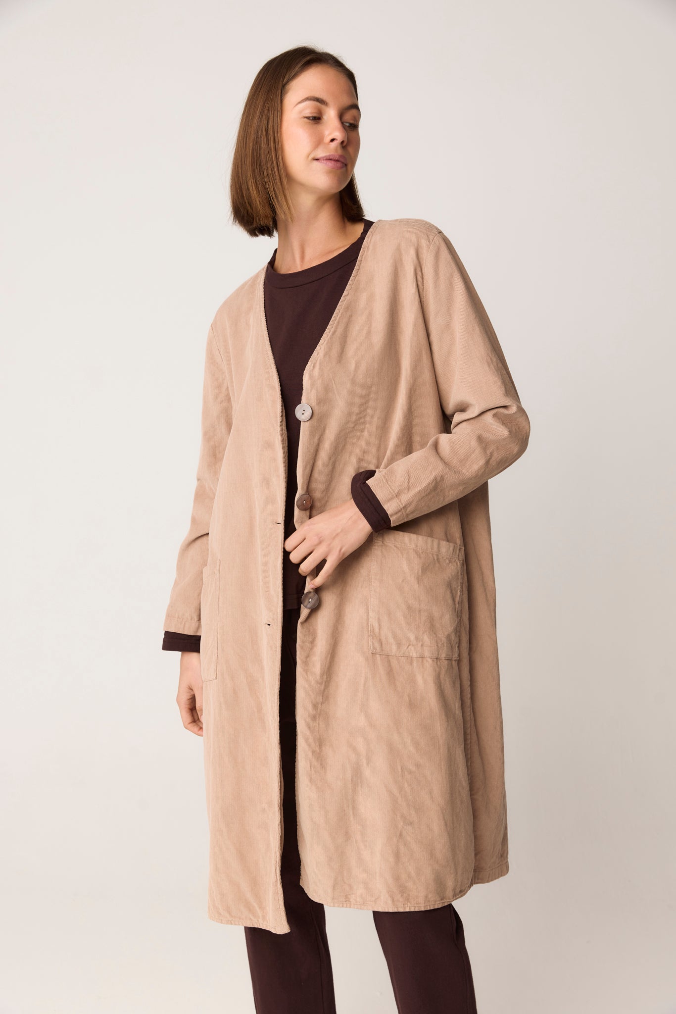 PENNY COAT - DUSTY OAT