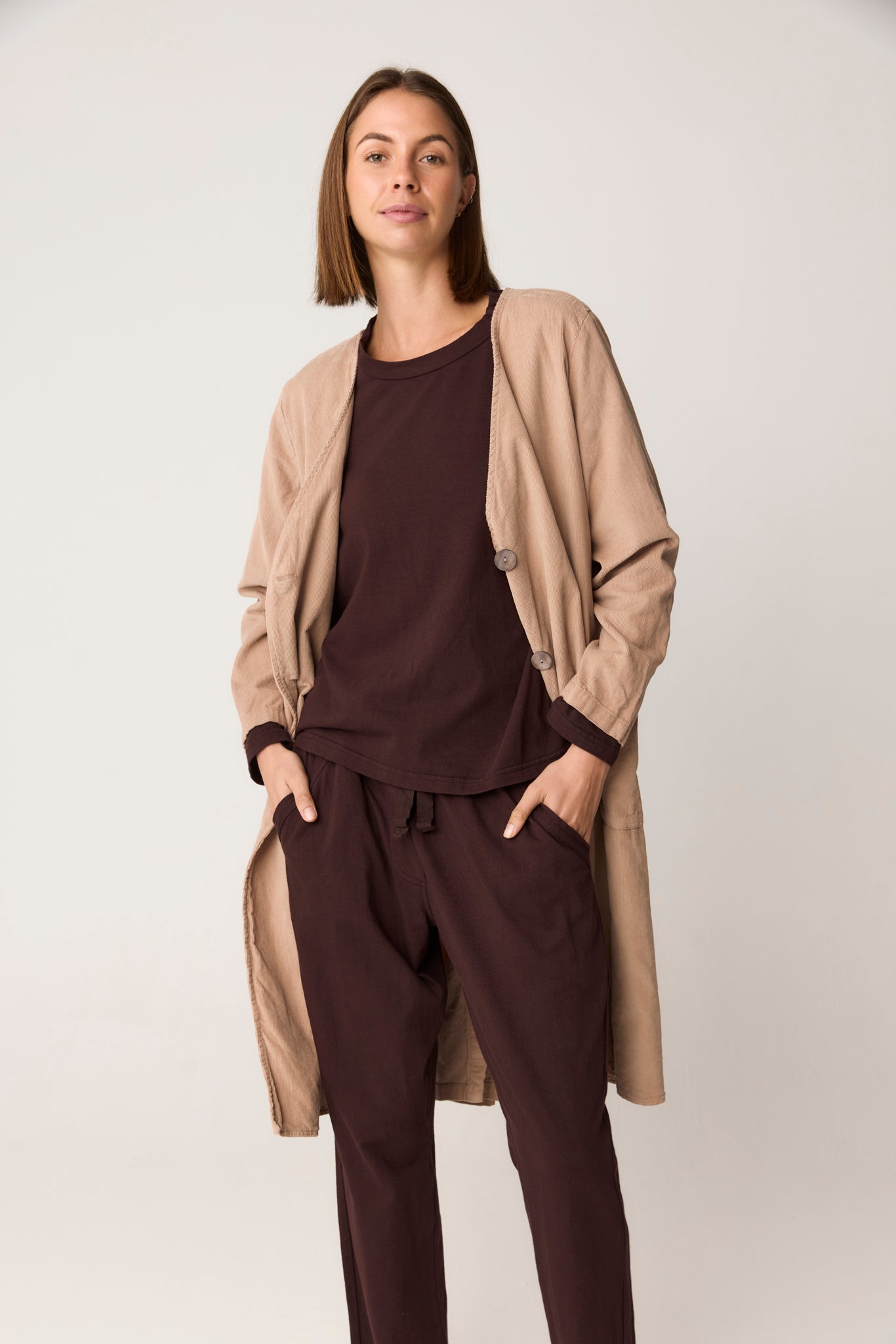 PENNY COAT - DUSTY OAT