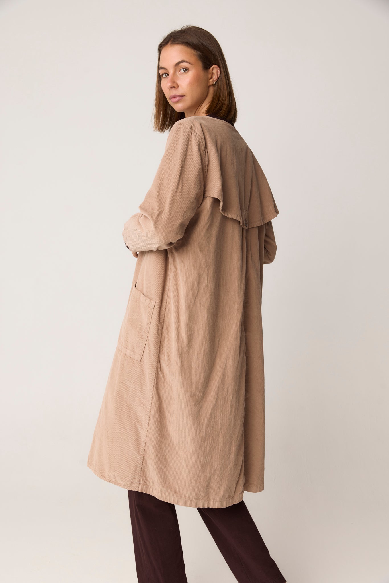 PENNY COAT - DUSTY OAT