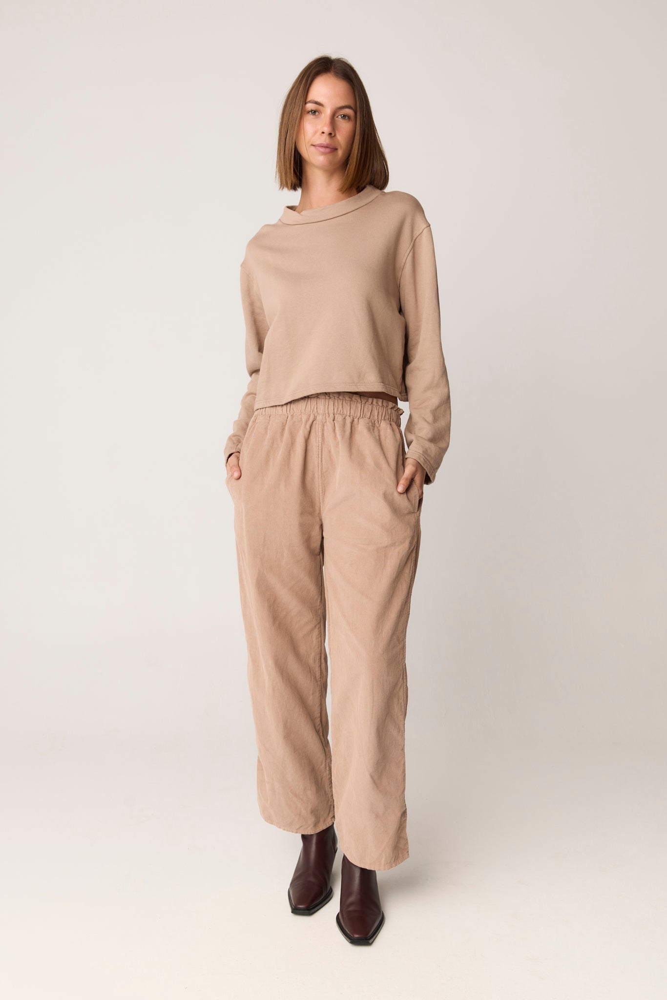 SESSI JUMPER - DUSTY OAT