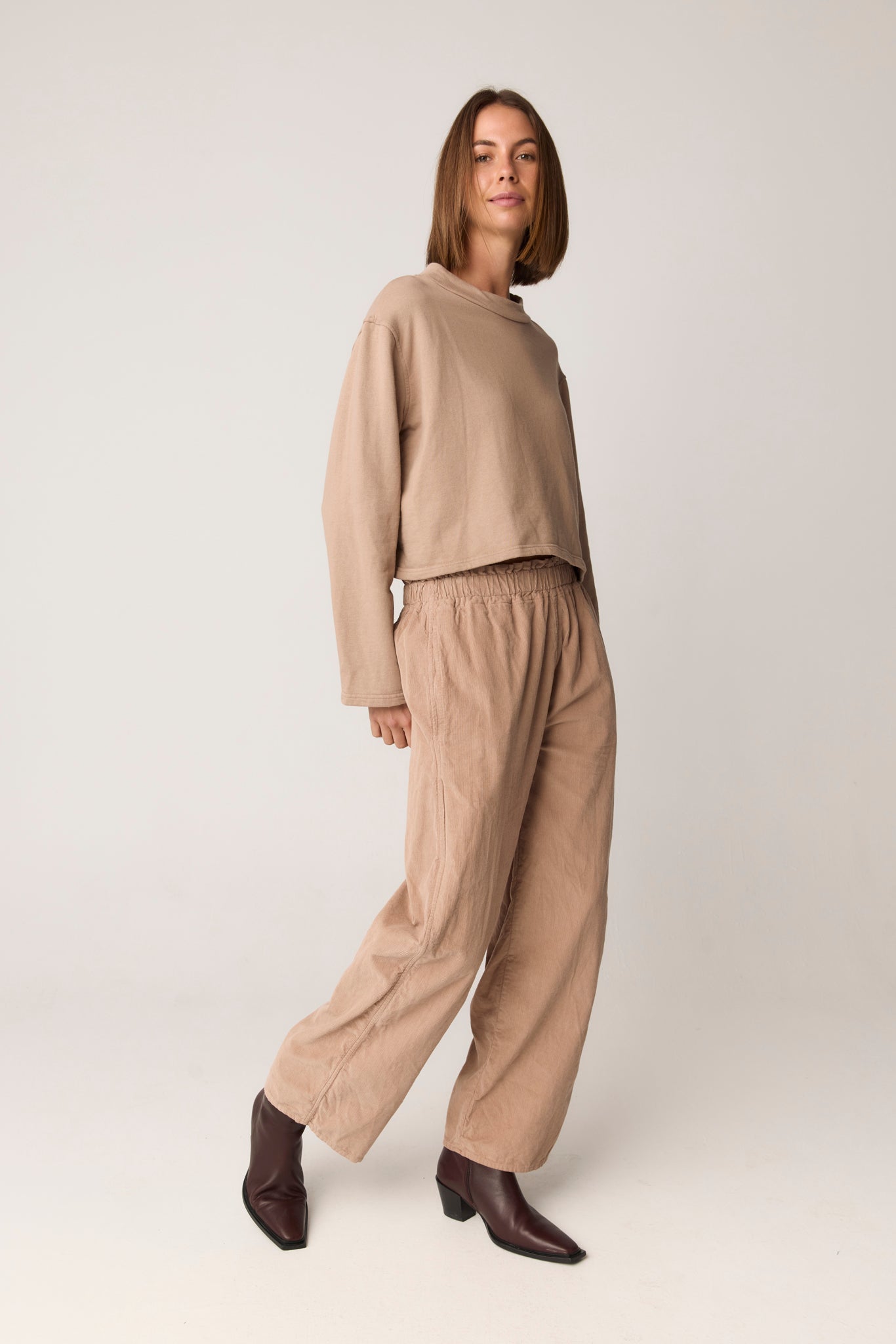SESSI JUMPER - DUSTY OAT