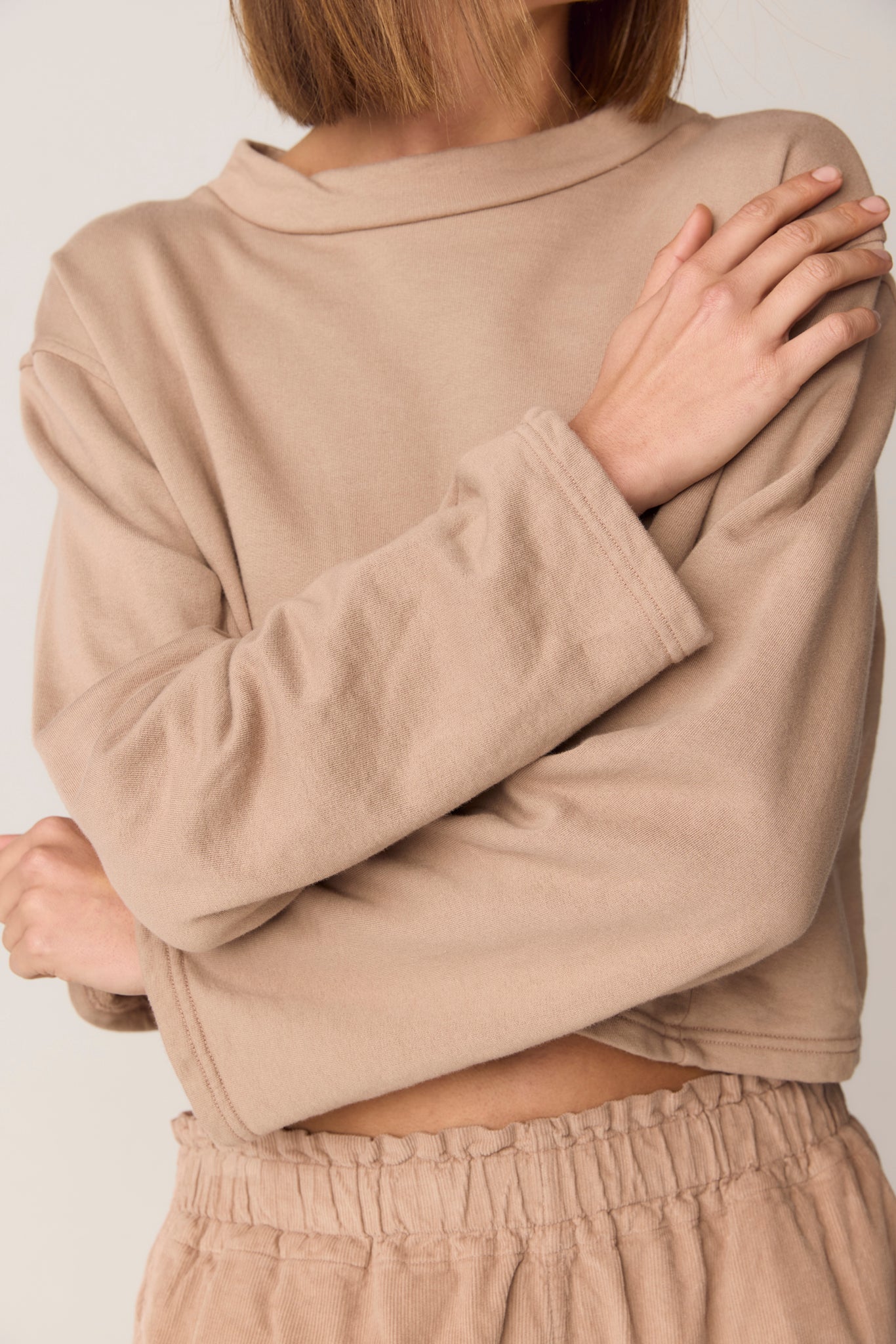 SESSI JUMPER - DUSTY OAT