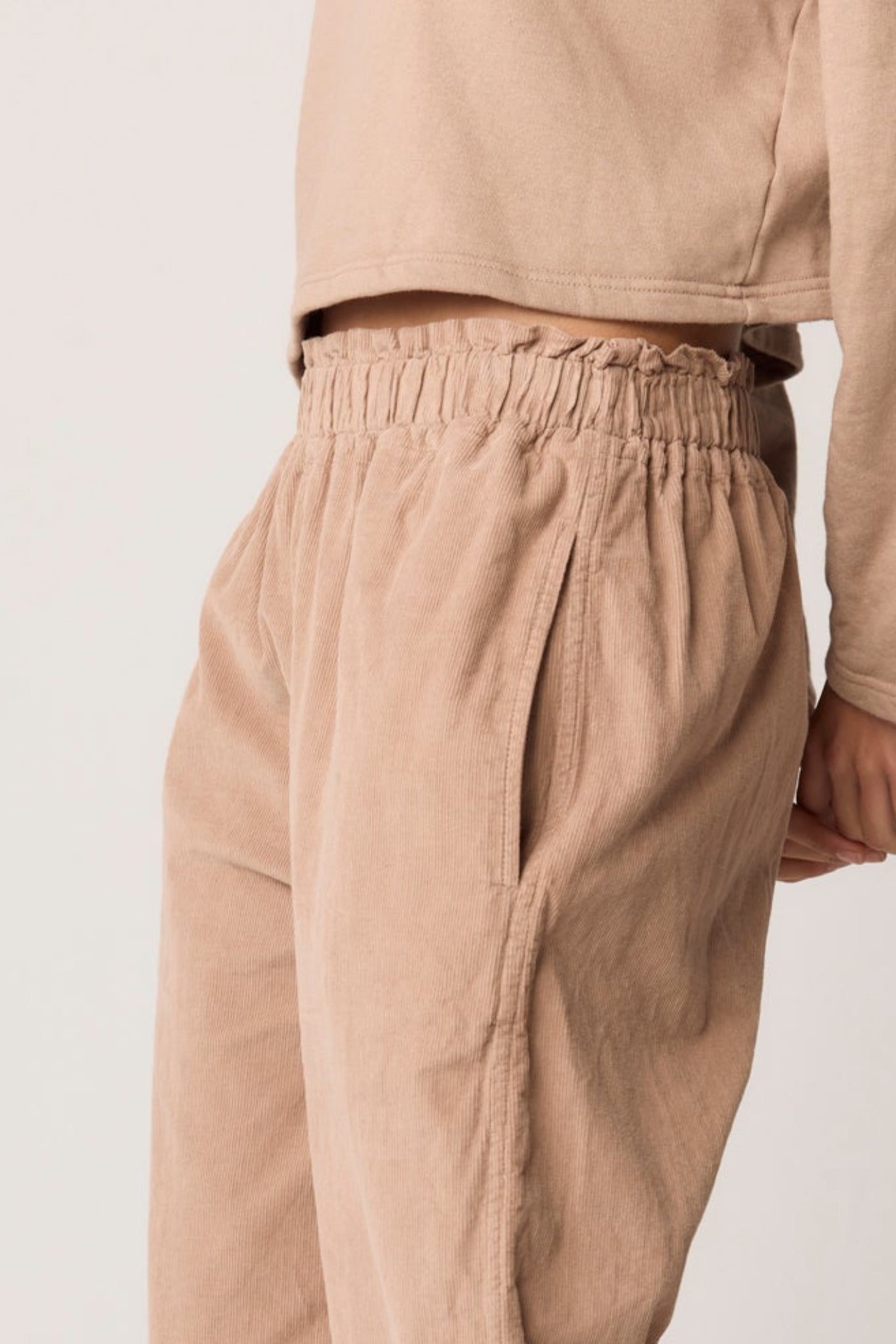 PENNY PANT - DUSTY OAT