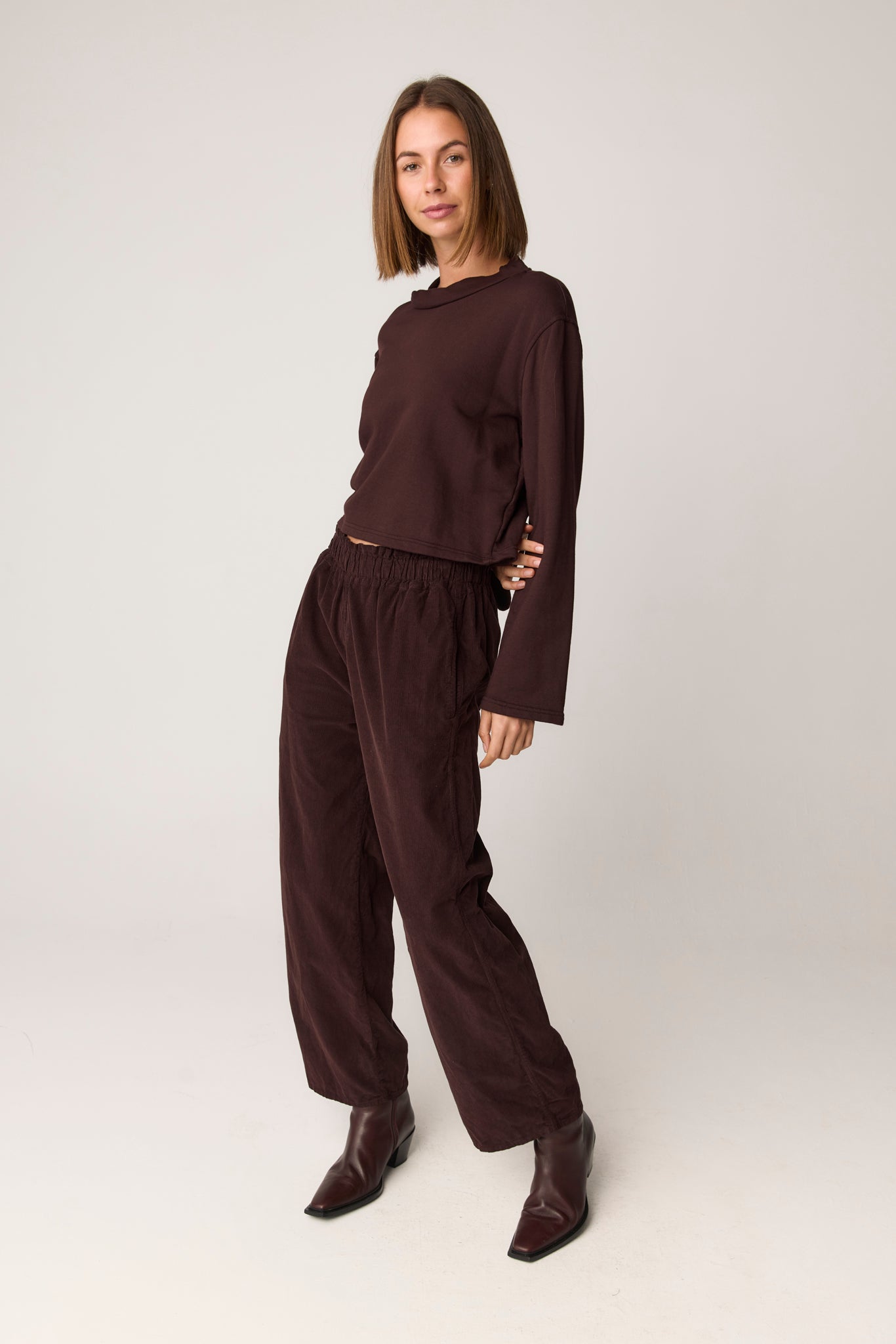 PENNY PANT - GANACHE