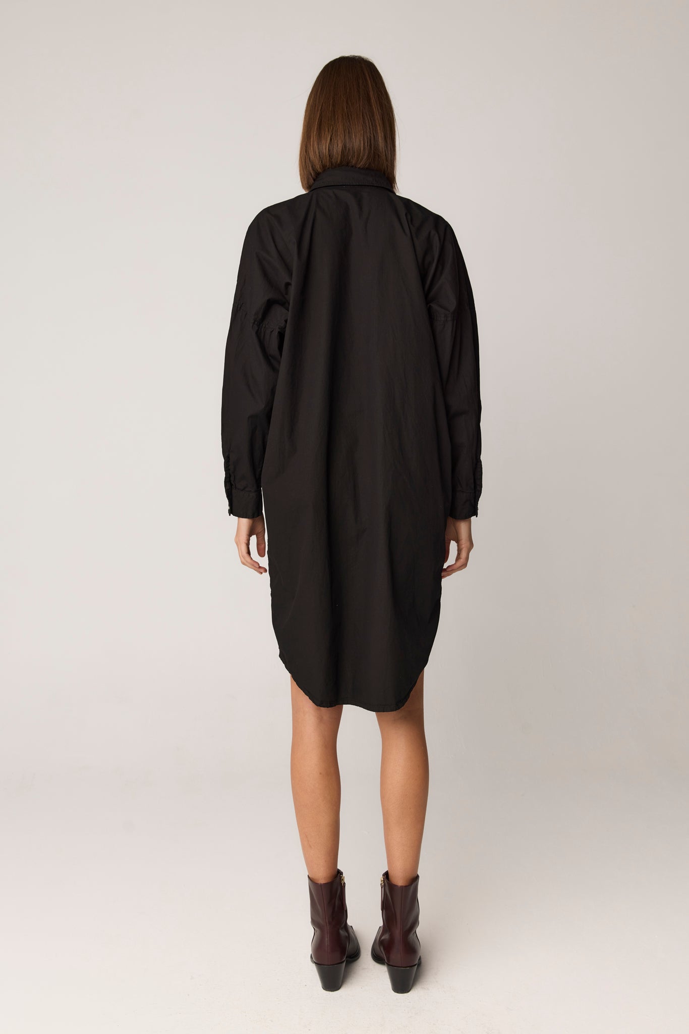 BOBO SHIRT DRESS - NOIR