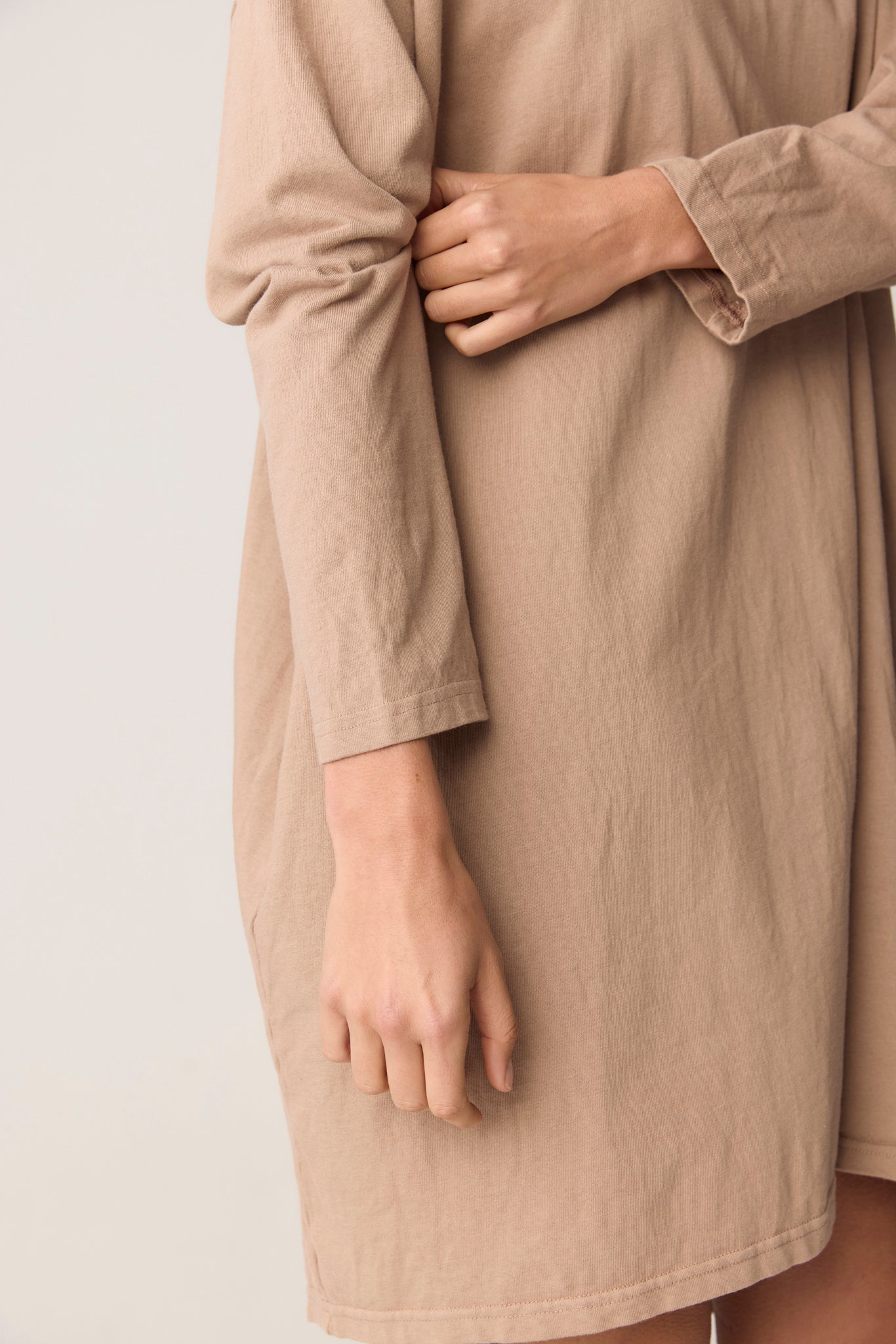 KIKI DRESS - DUSTY OAT