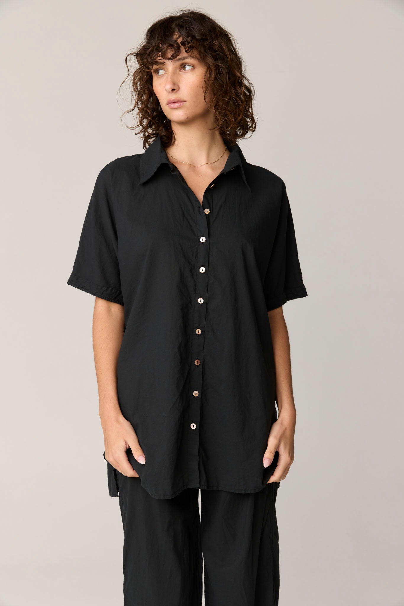 DEVOILE SHIRT - NOIR