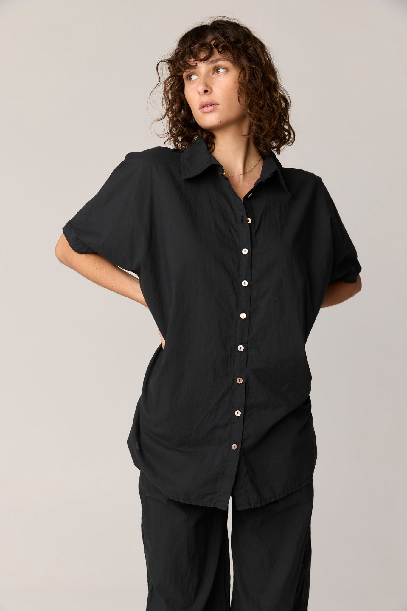 DEVOILE SHIRT - NOIR