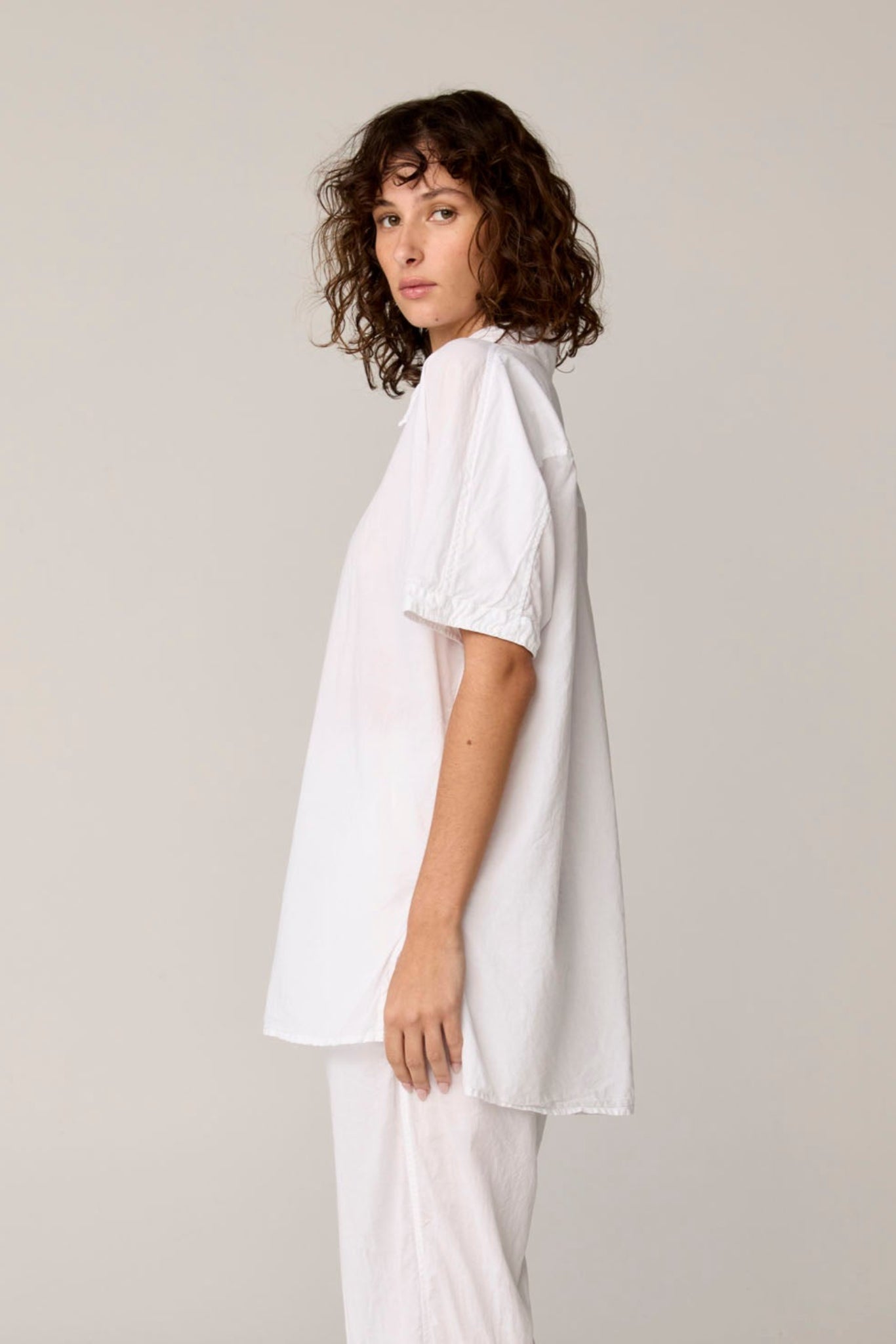 DEVOILE SHIRT - BLANC