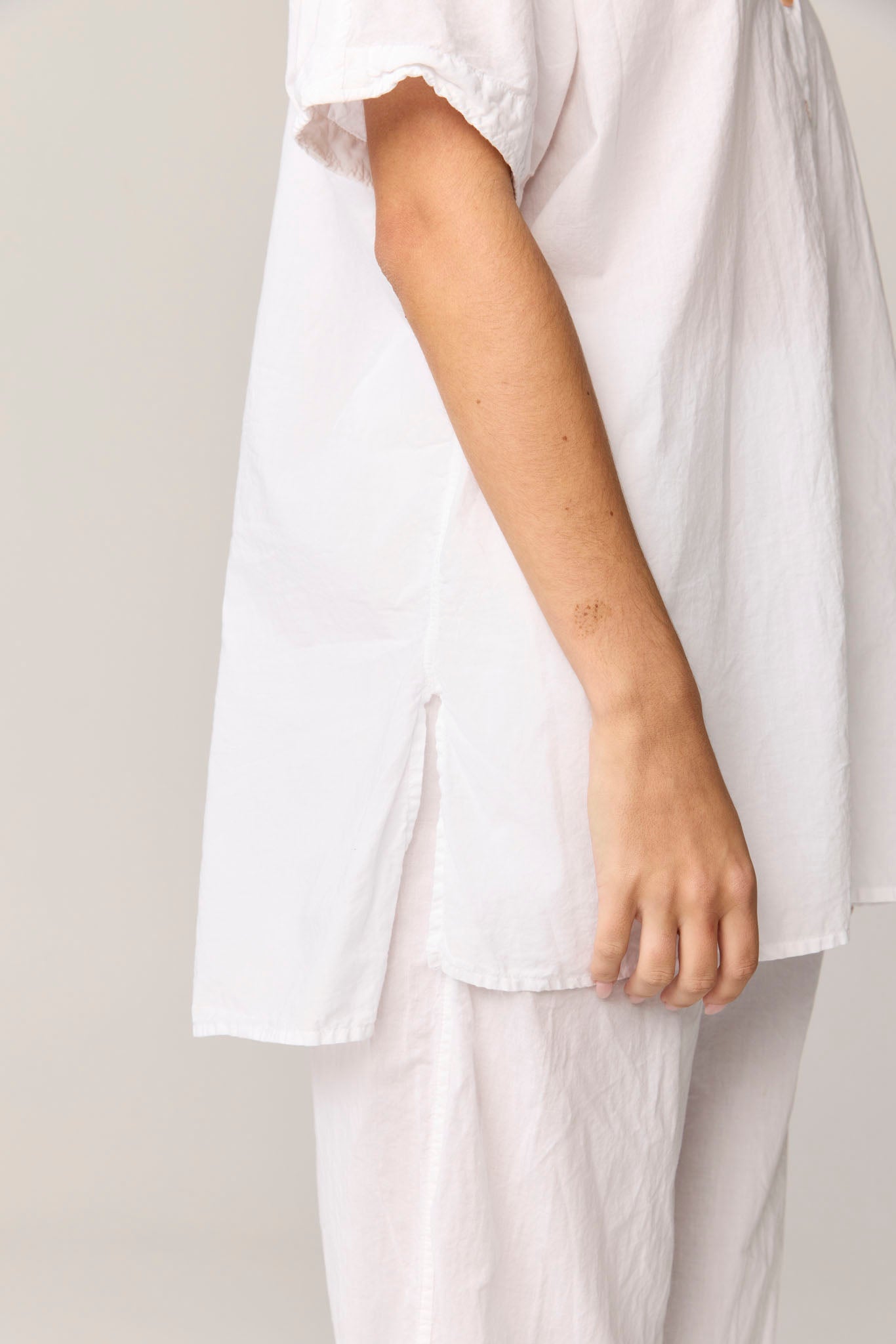 DEVOILE SHIRT - BLANC