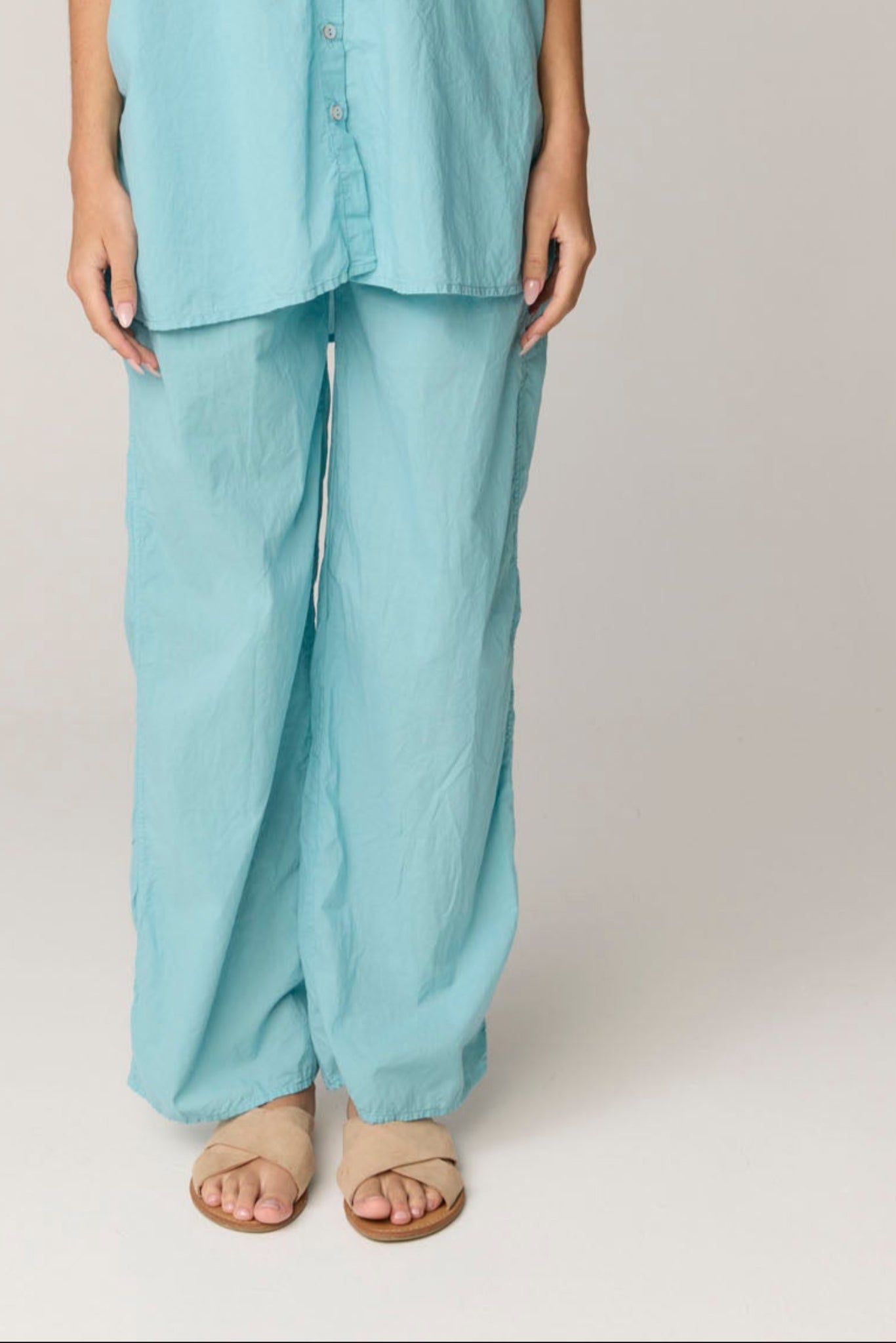 DEVOILE PANT - SEA FOAM