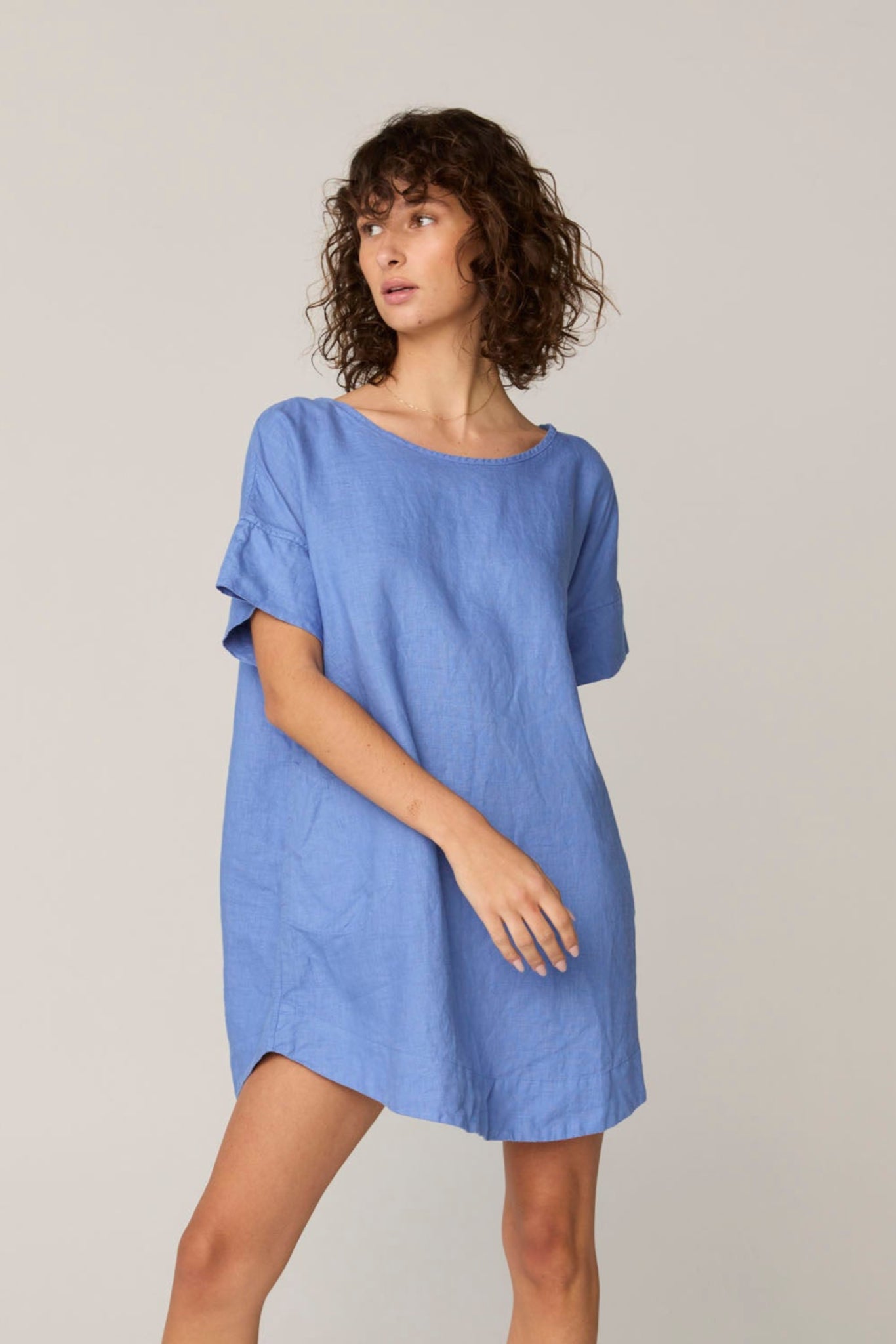 LYK DRESS - CORNFLOWER