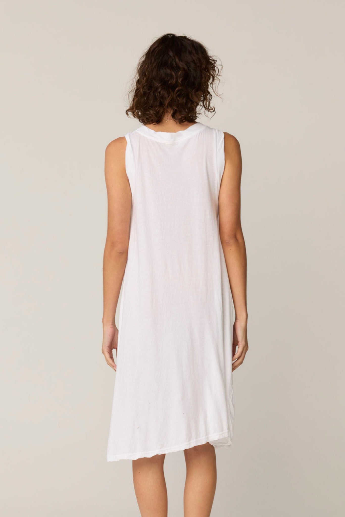 VERY TANK DRESS - BLANC