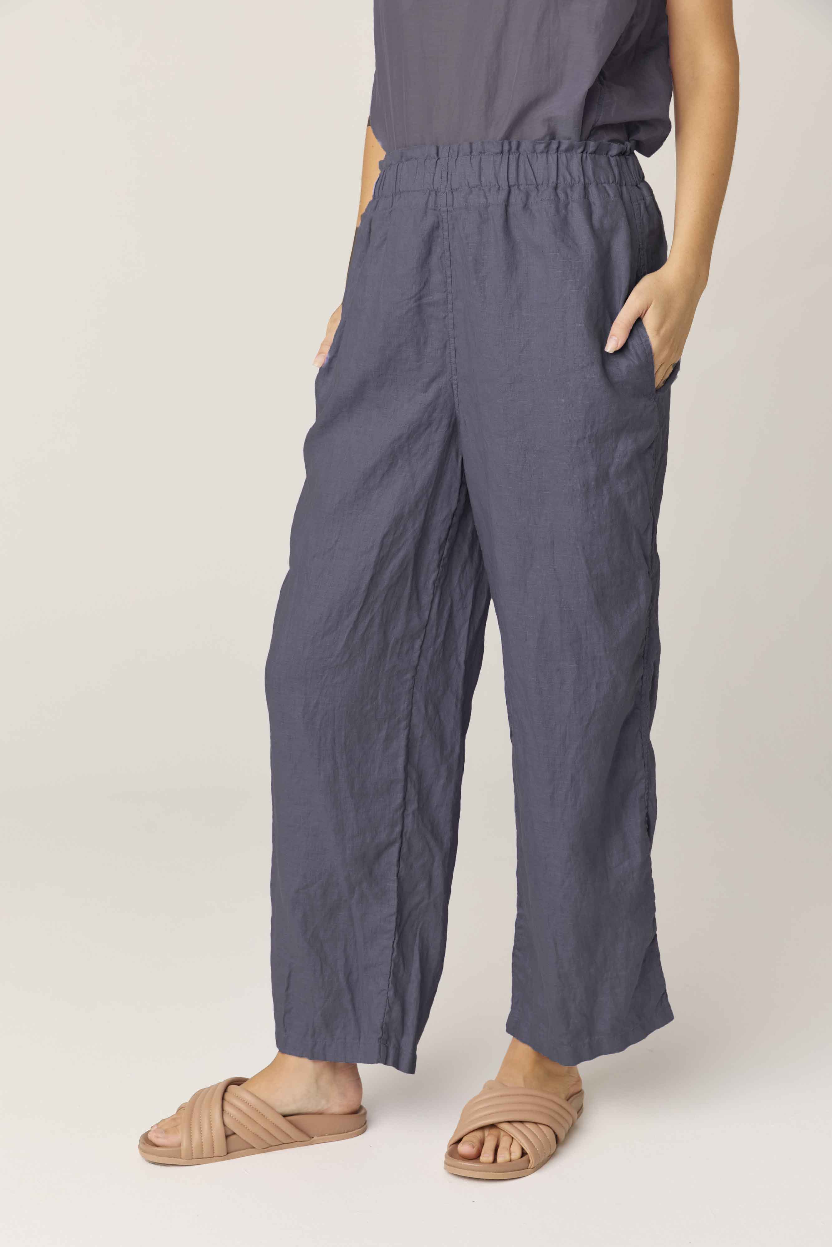 ISLAND PANT - FOSSIL