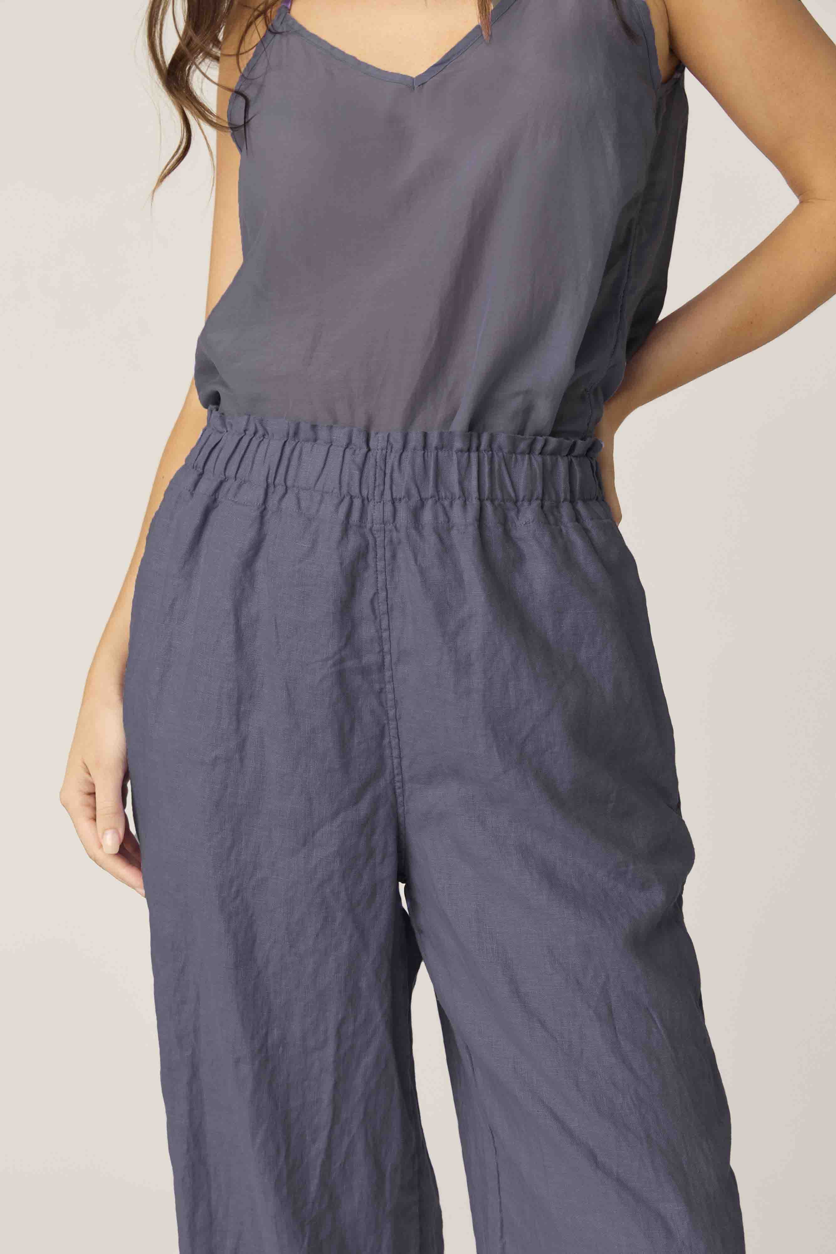 ISLAND PANT - FOSSIL