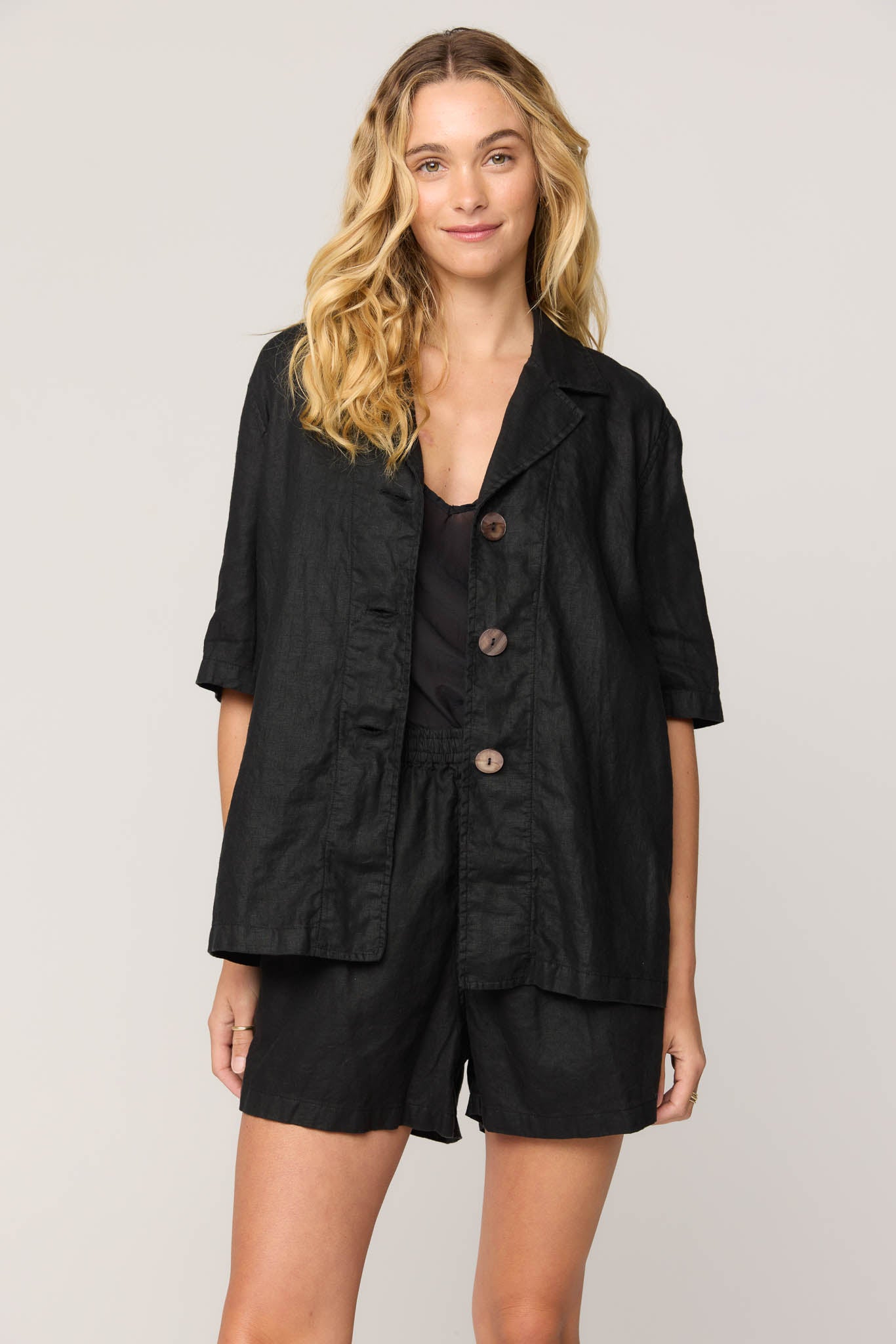 LAKESIDE BLAZER - NOIR