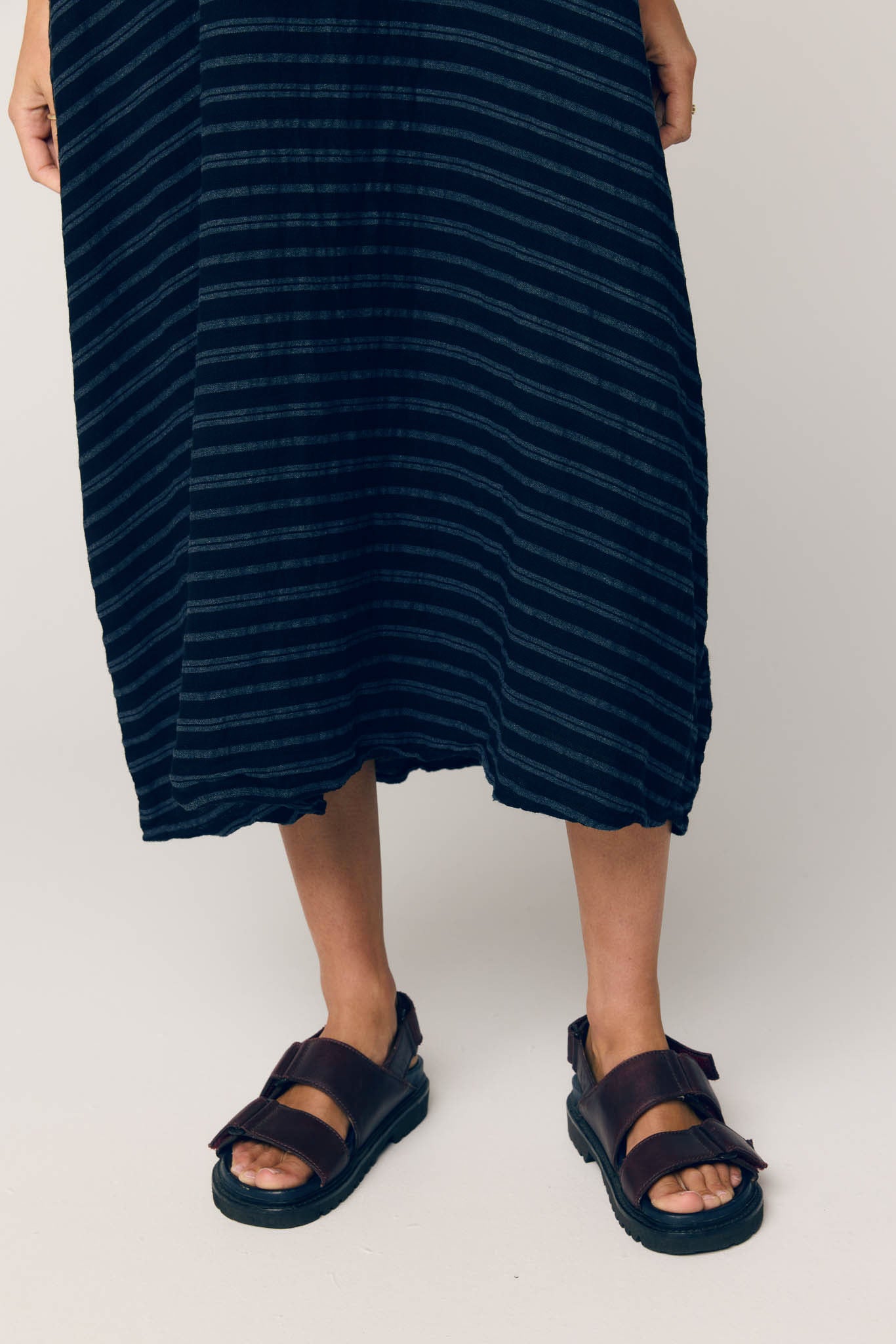 GAUZZY DRESS - DARK NAVY
