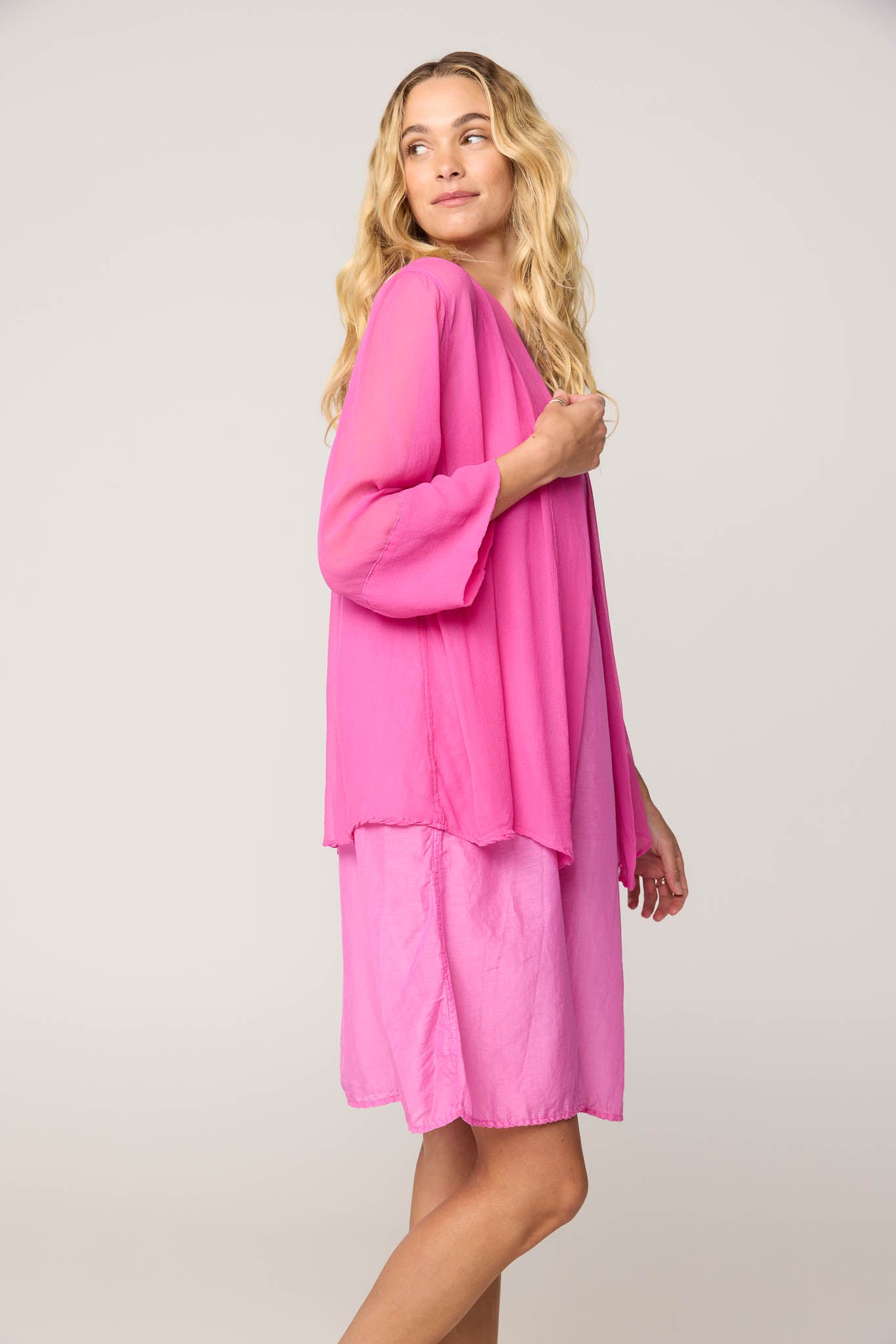 TALLOWS CARDI - WATERMELON