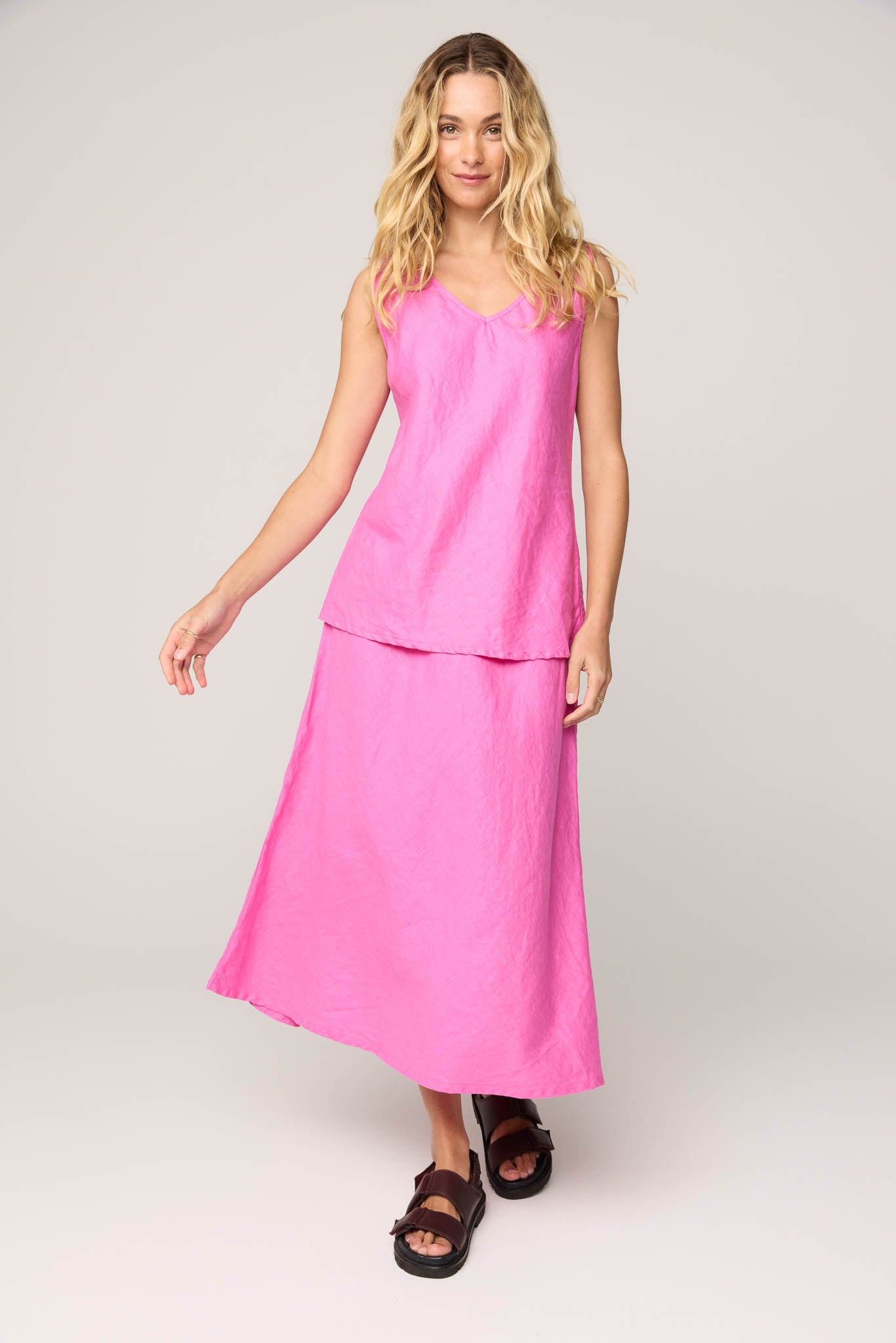 PALM BIAS TANK - WATERMELON