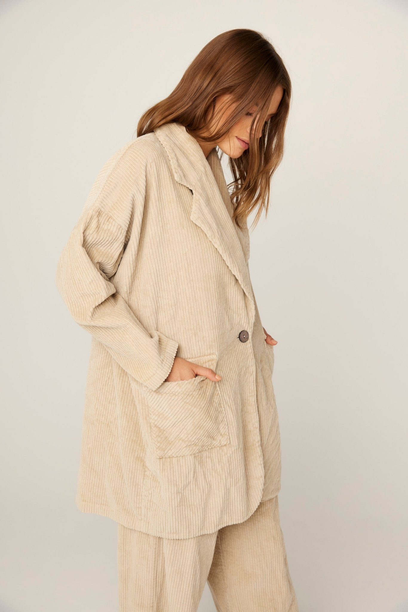 SUNDO BLAZER - CARAMEL - PRE-ORDER - Primness