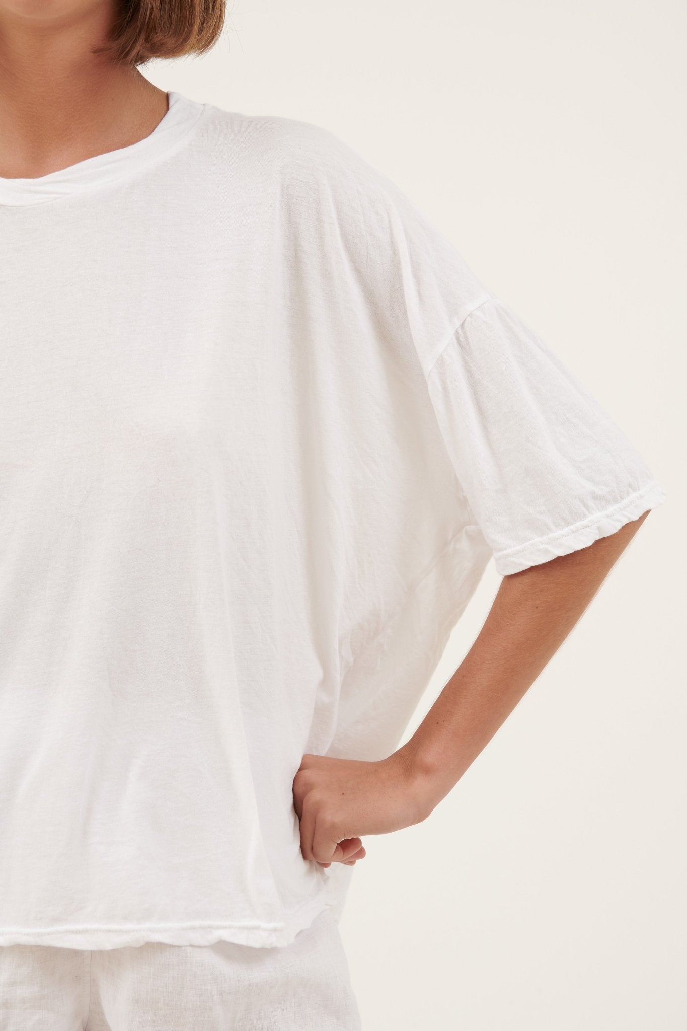 JUNIE TEE - BLANC - Primness