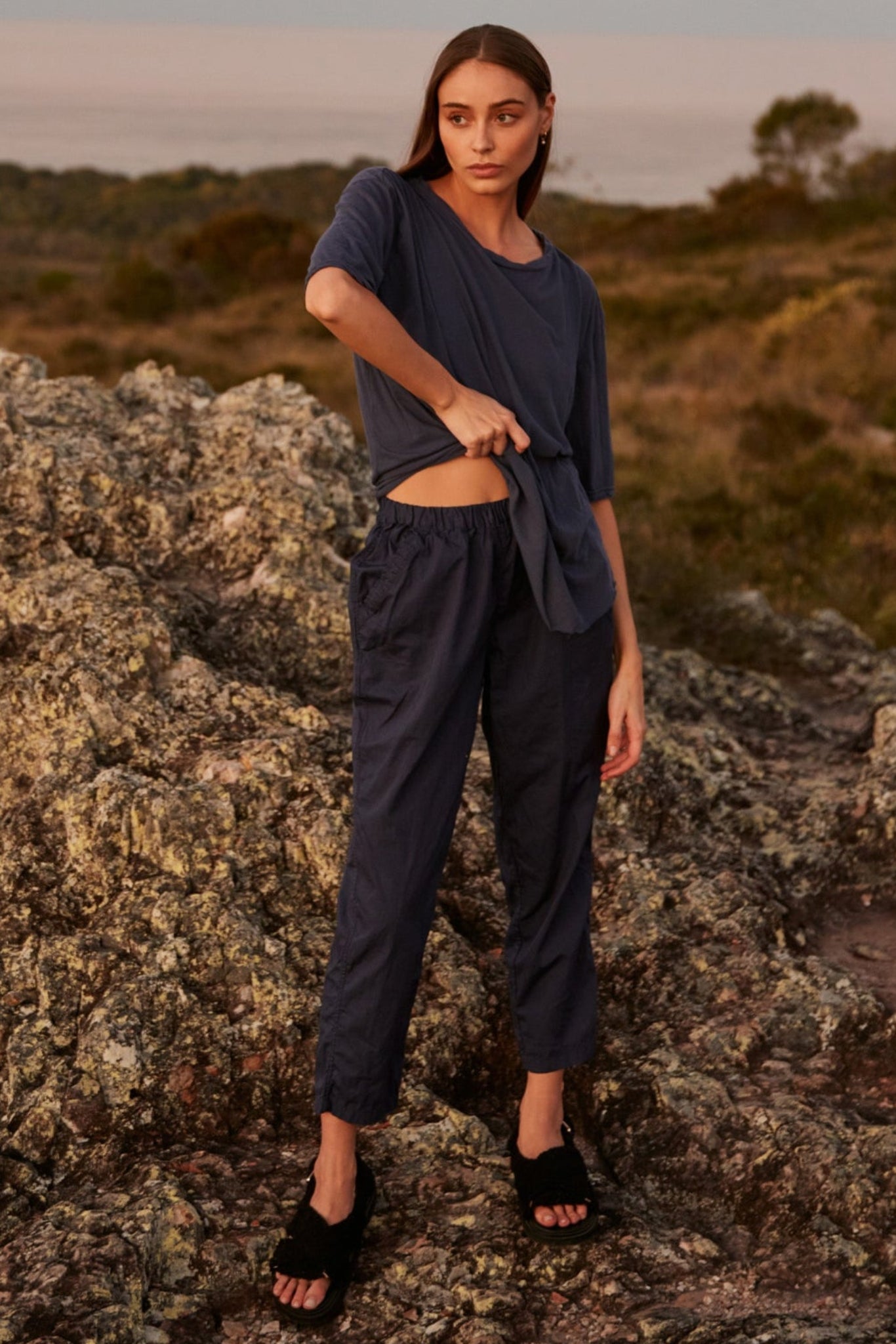 DENNI PANT - DARK NAVY
