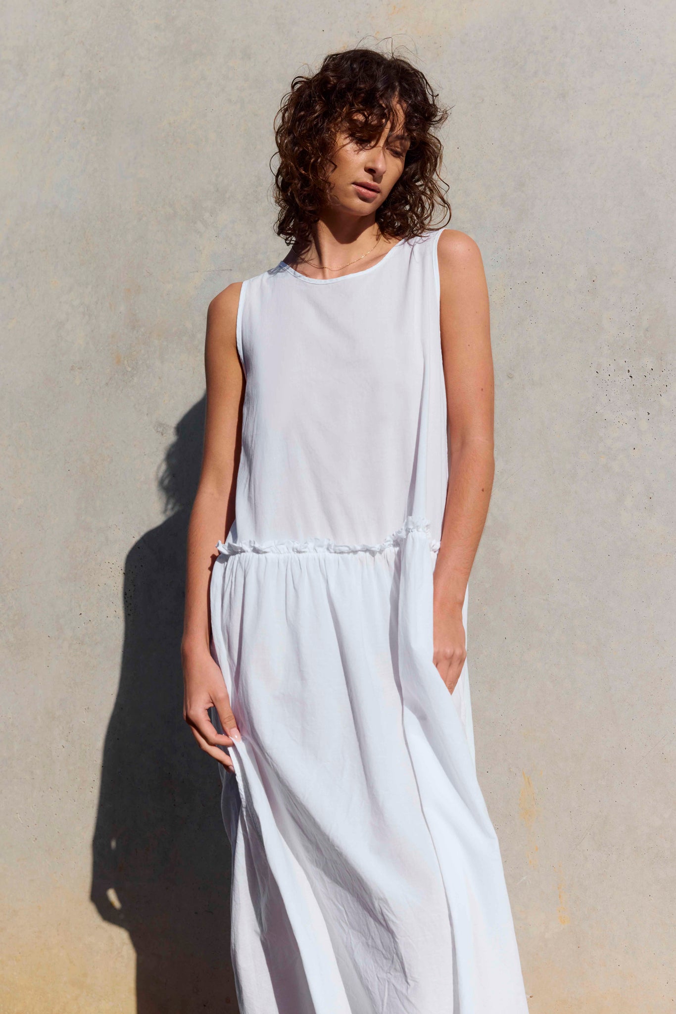 JOJO DRESS - BLANC