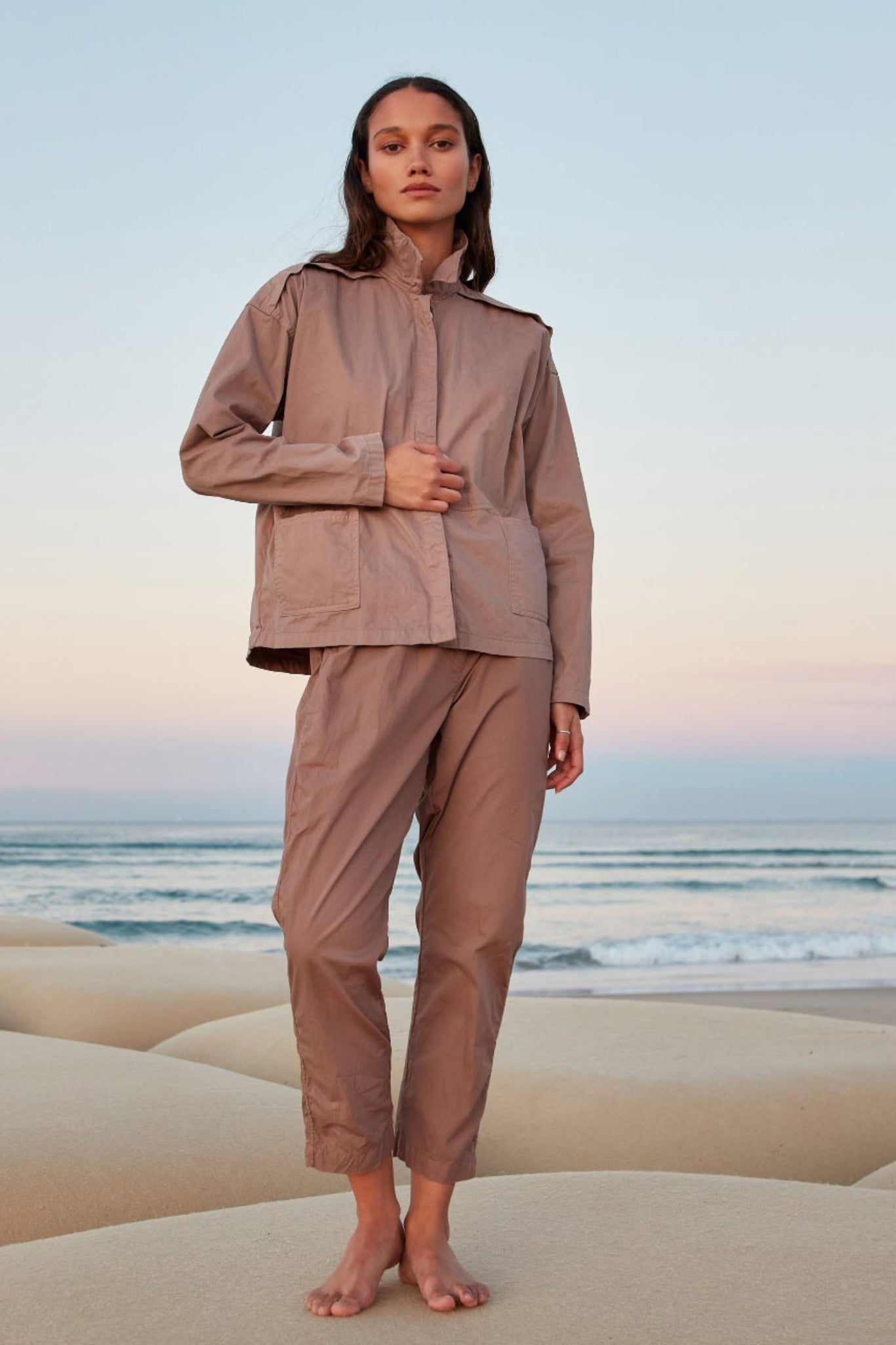 FOXI JACKET - MUSHROOM