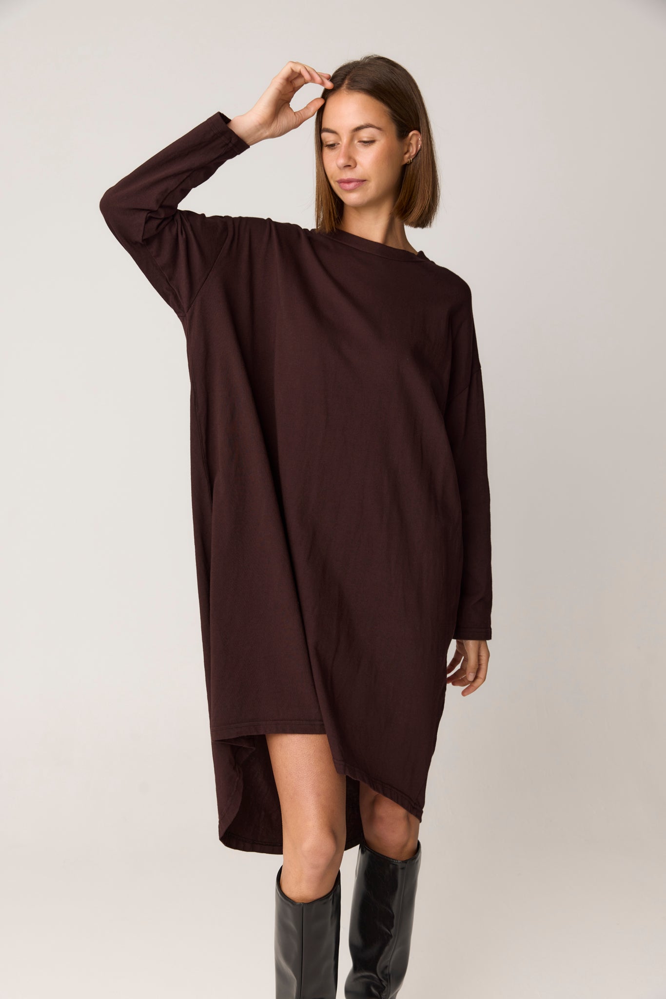 KIKI DRESS - GANACHE