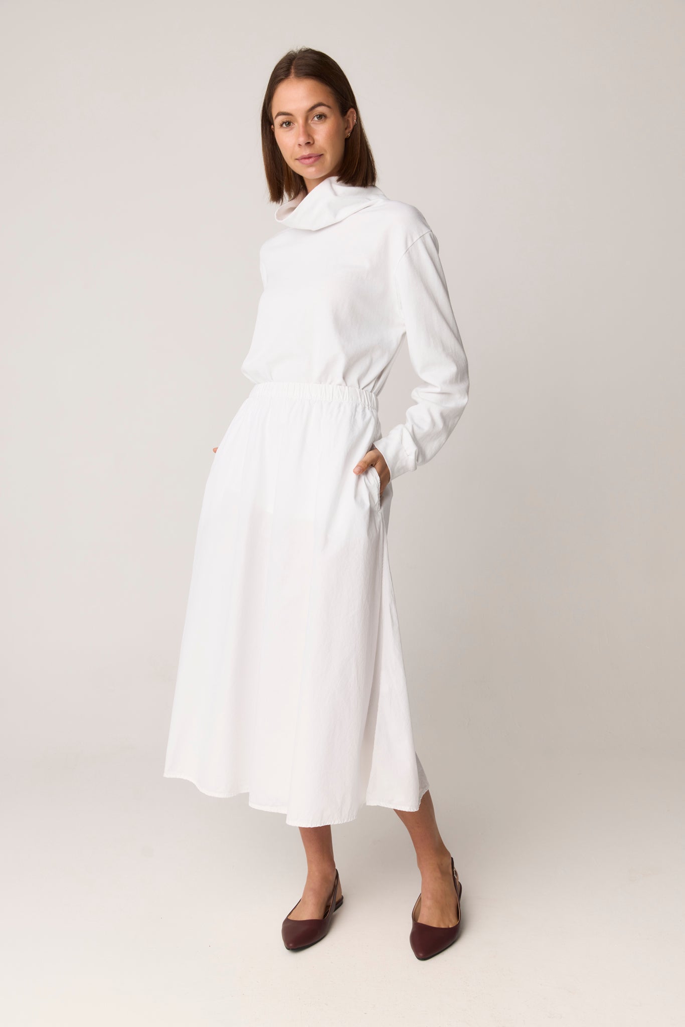 LOVE SKIRT - BLANC