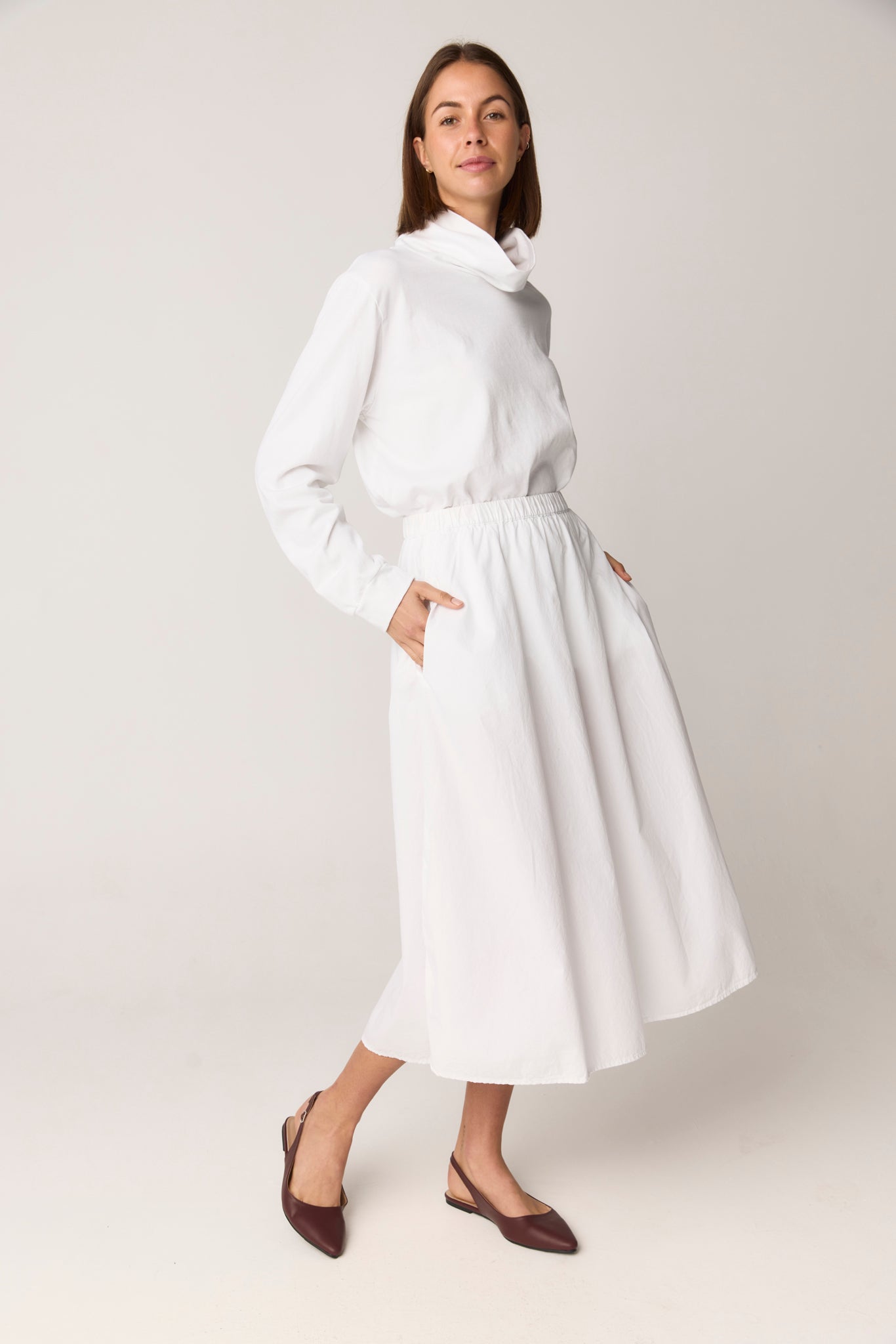 LOVE SKIRT - BLANC