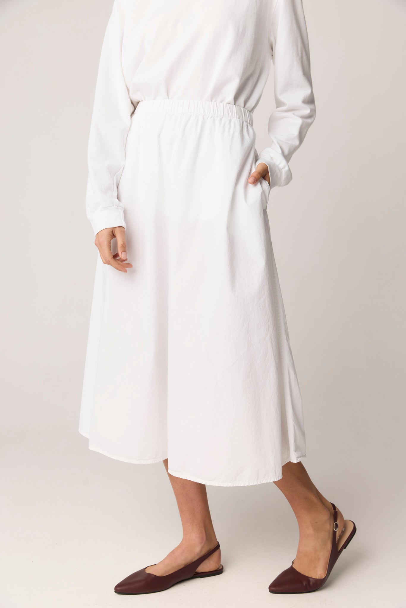 LOVE SKIRT - BLANC
