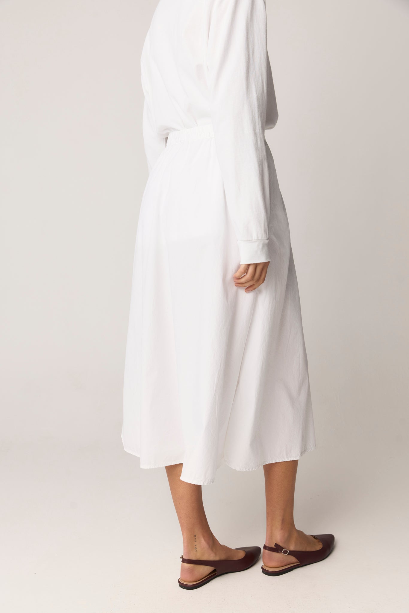 LOVE SKIRT - BLANC