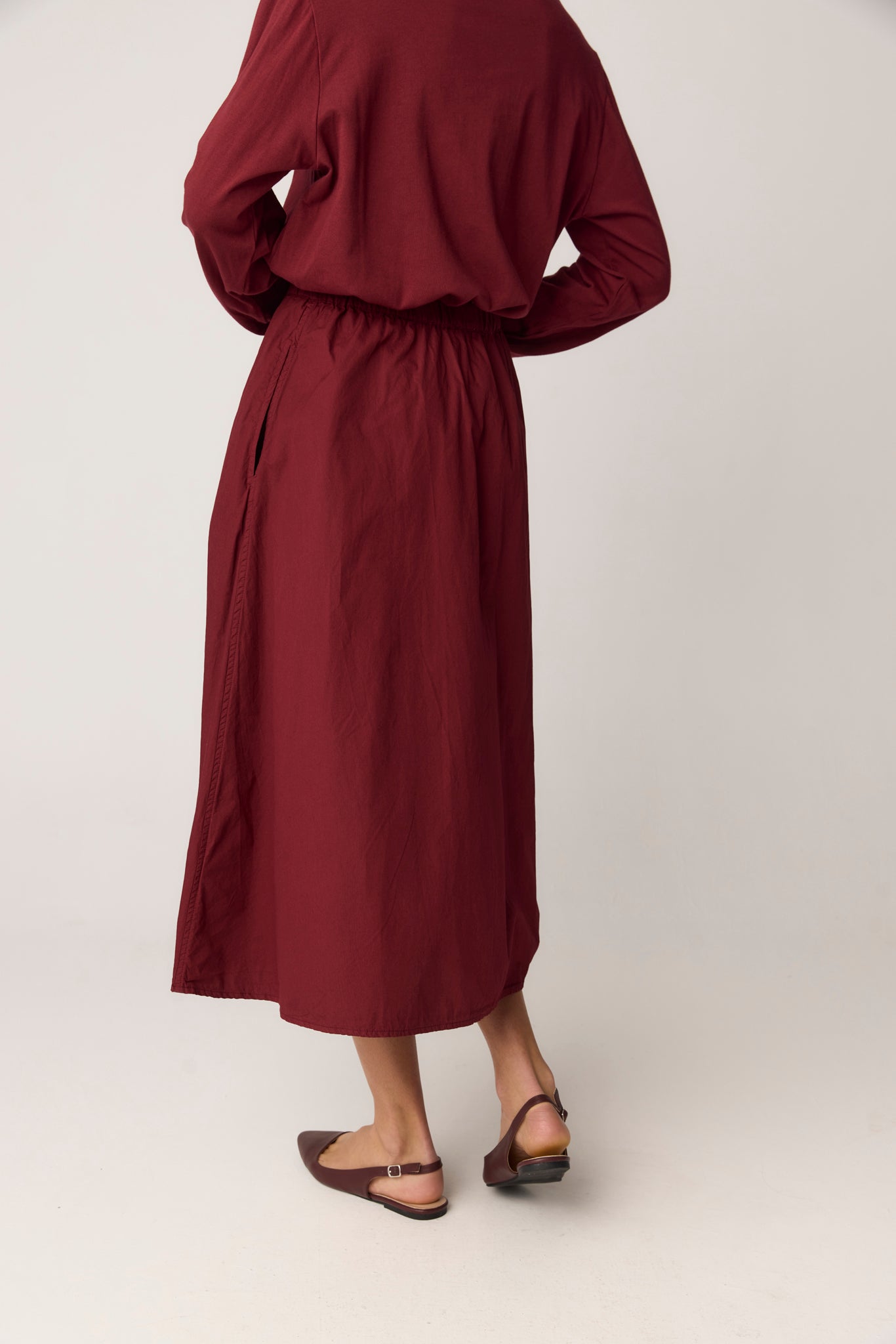 LOVE SKIRT - RUBY RED