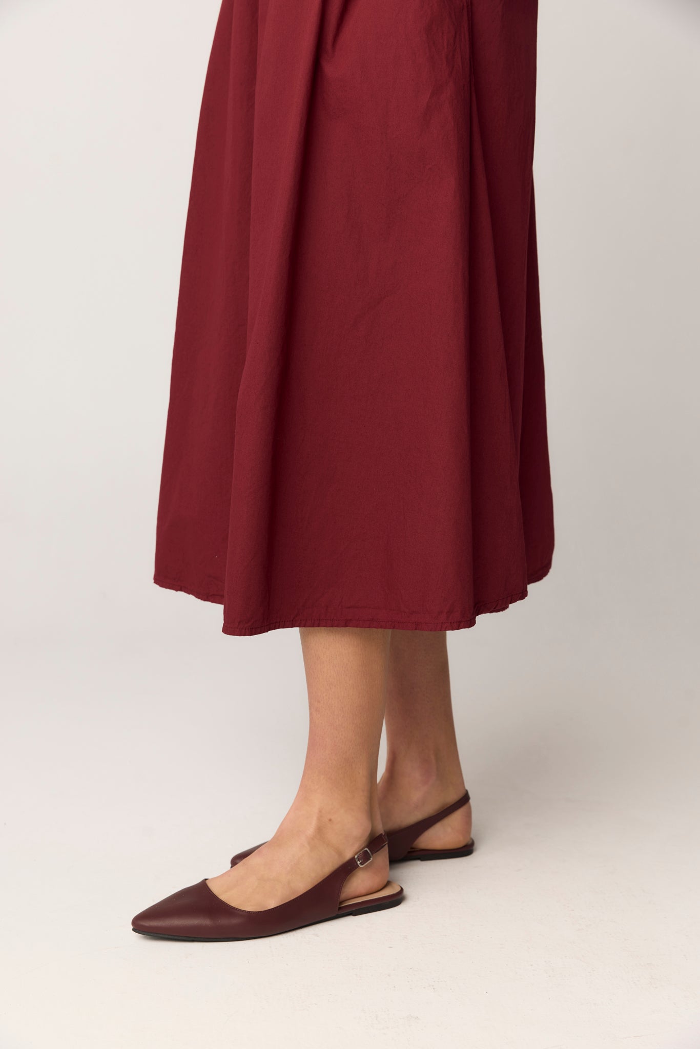 LOVE SKIRT - RUBY RED