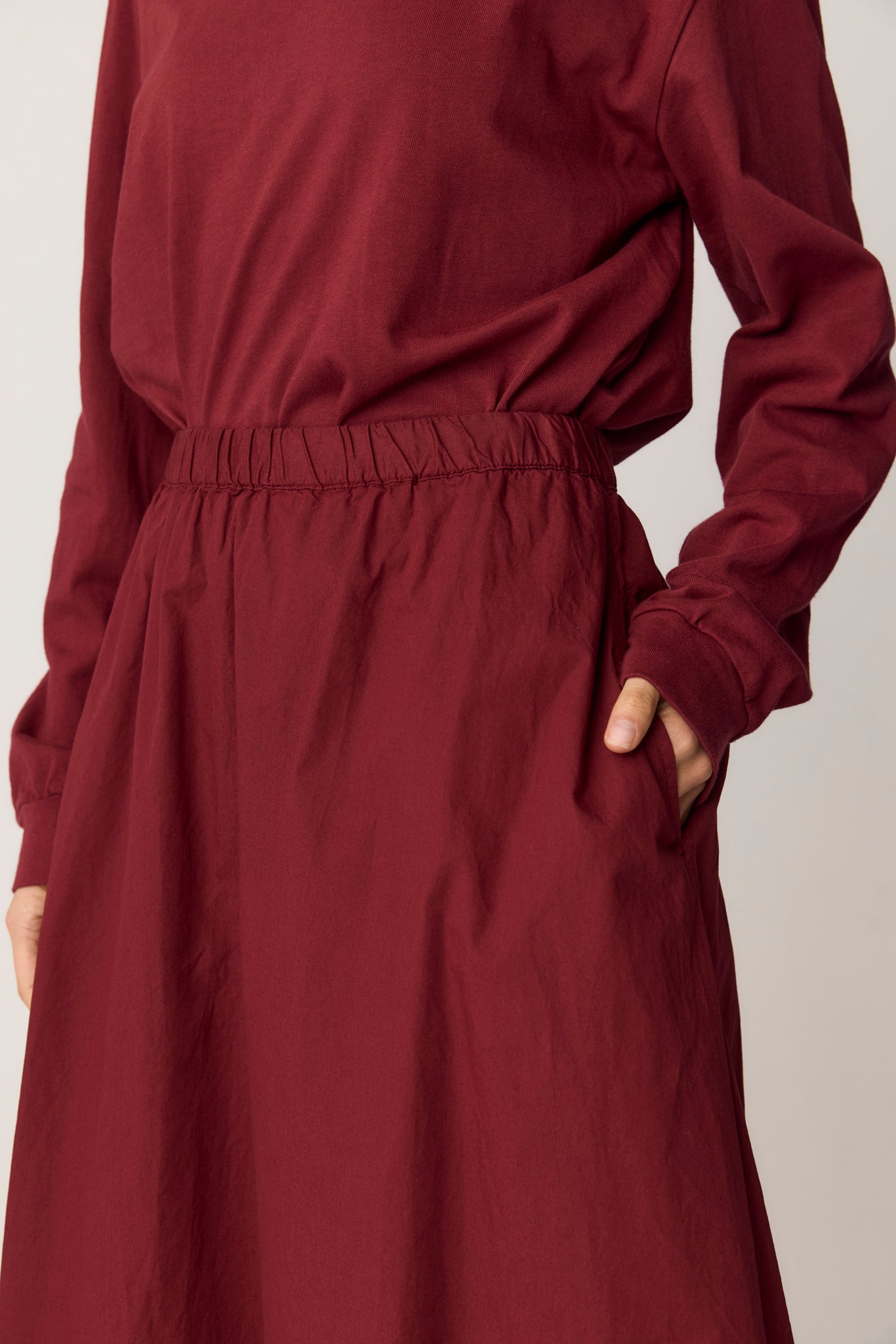 LOVE SKIRT - RUBY RED