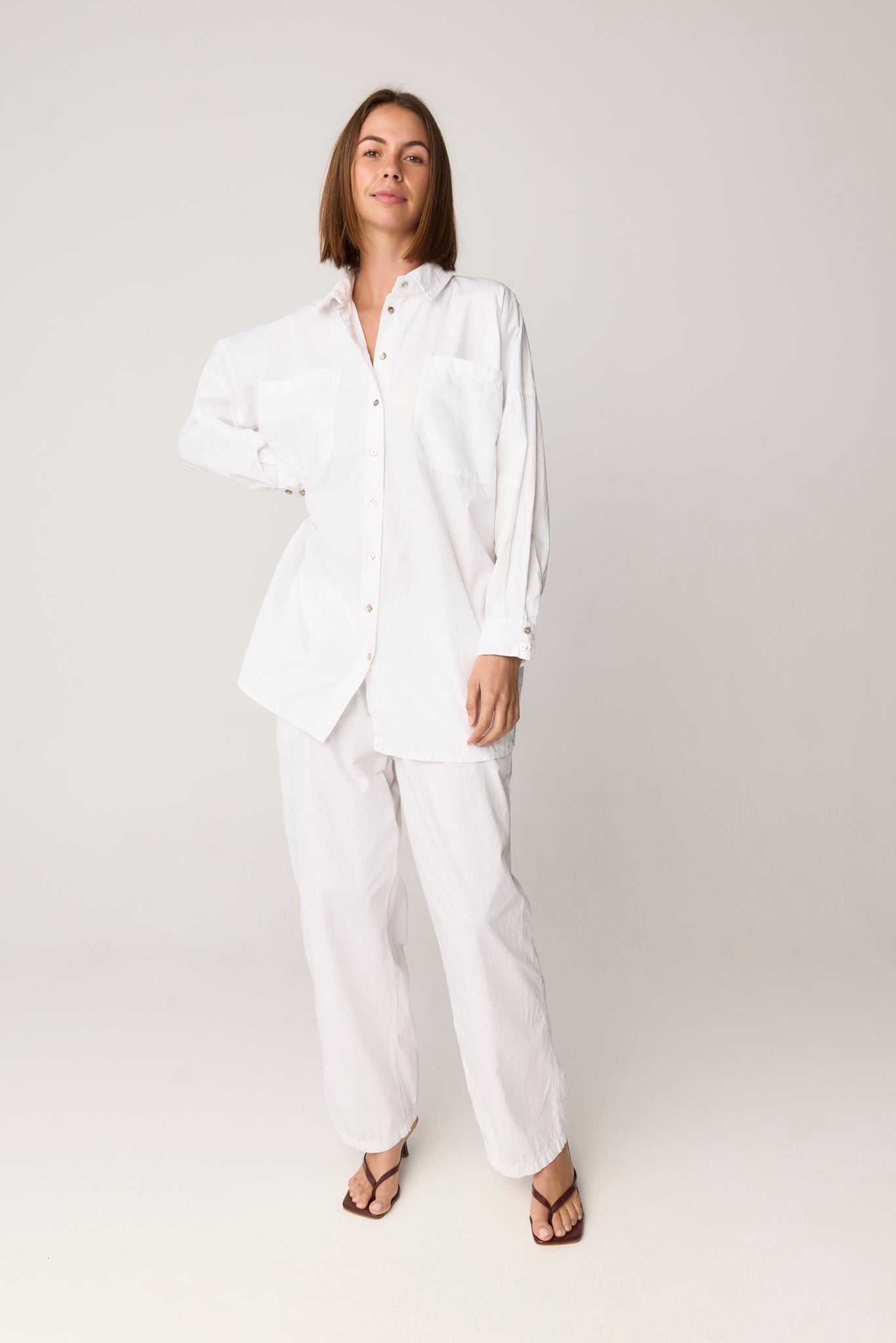 LOPPI PANT - BLANC