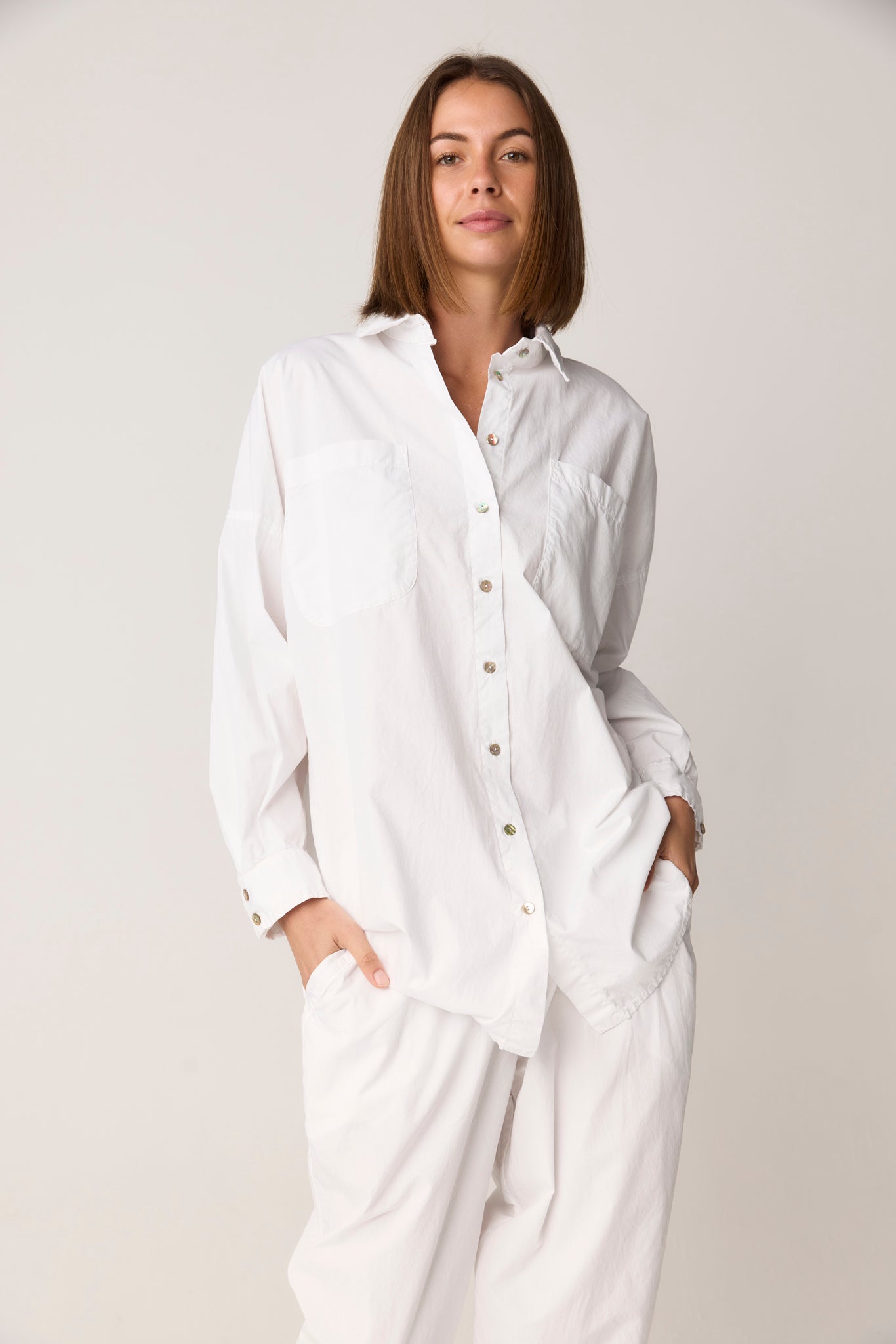 BOBO SHIRT - BLANC