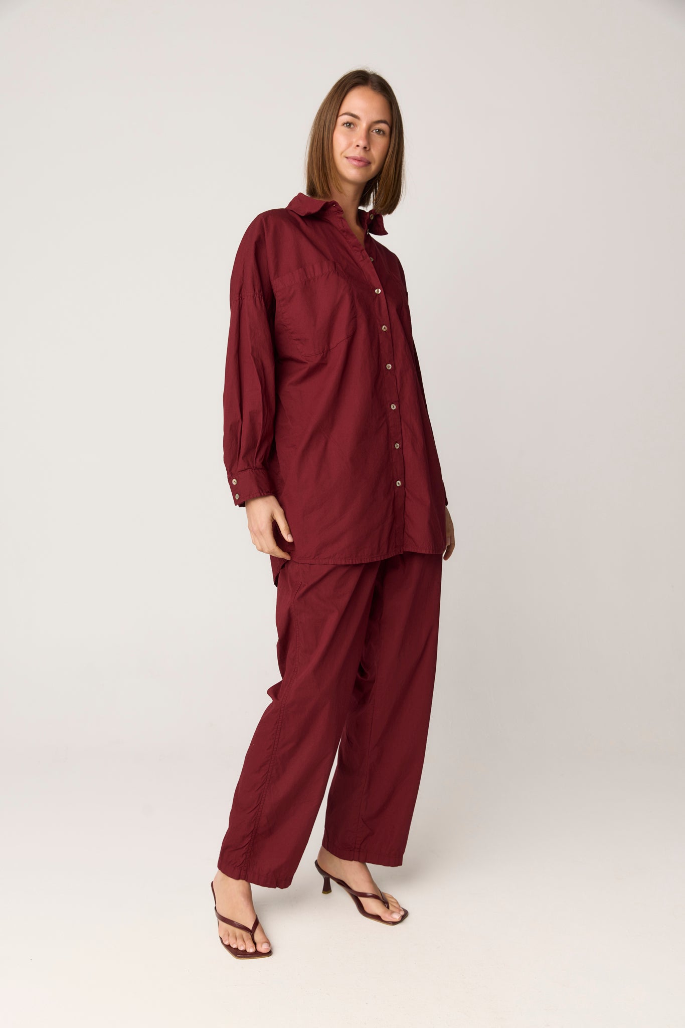 BOBO SHIRT - RUBY RED