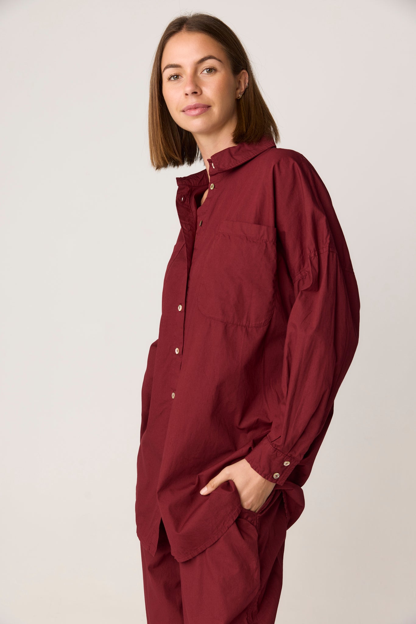 BOBO SHIRT - RUBY RED