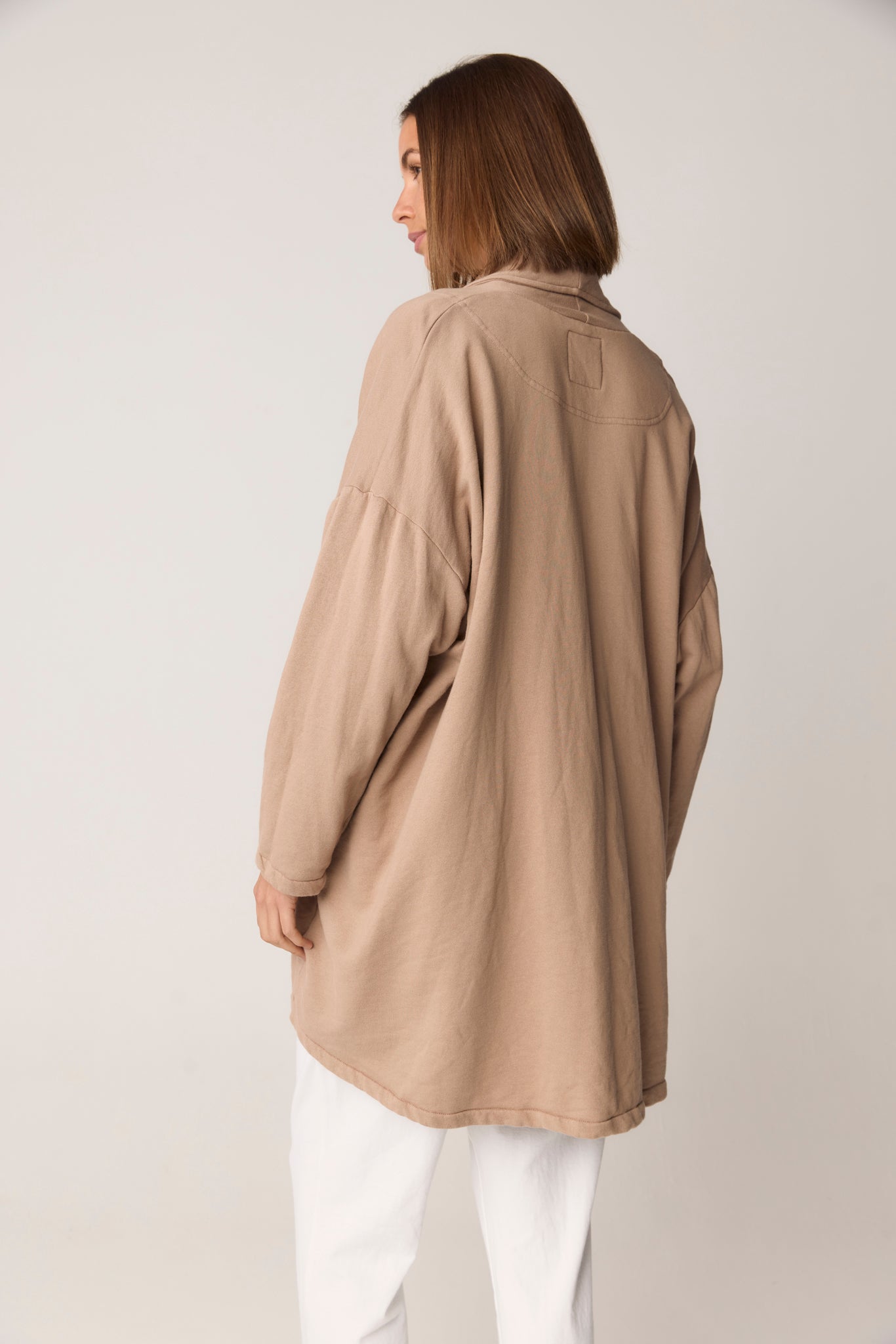 SESSI JACKET - DUSTY OAT