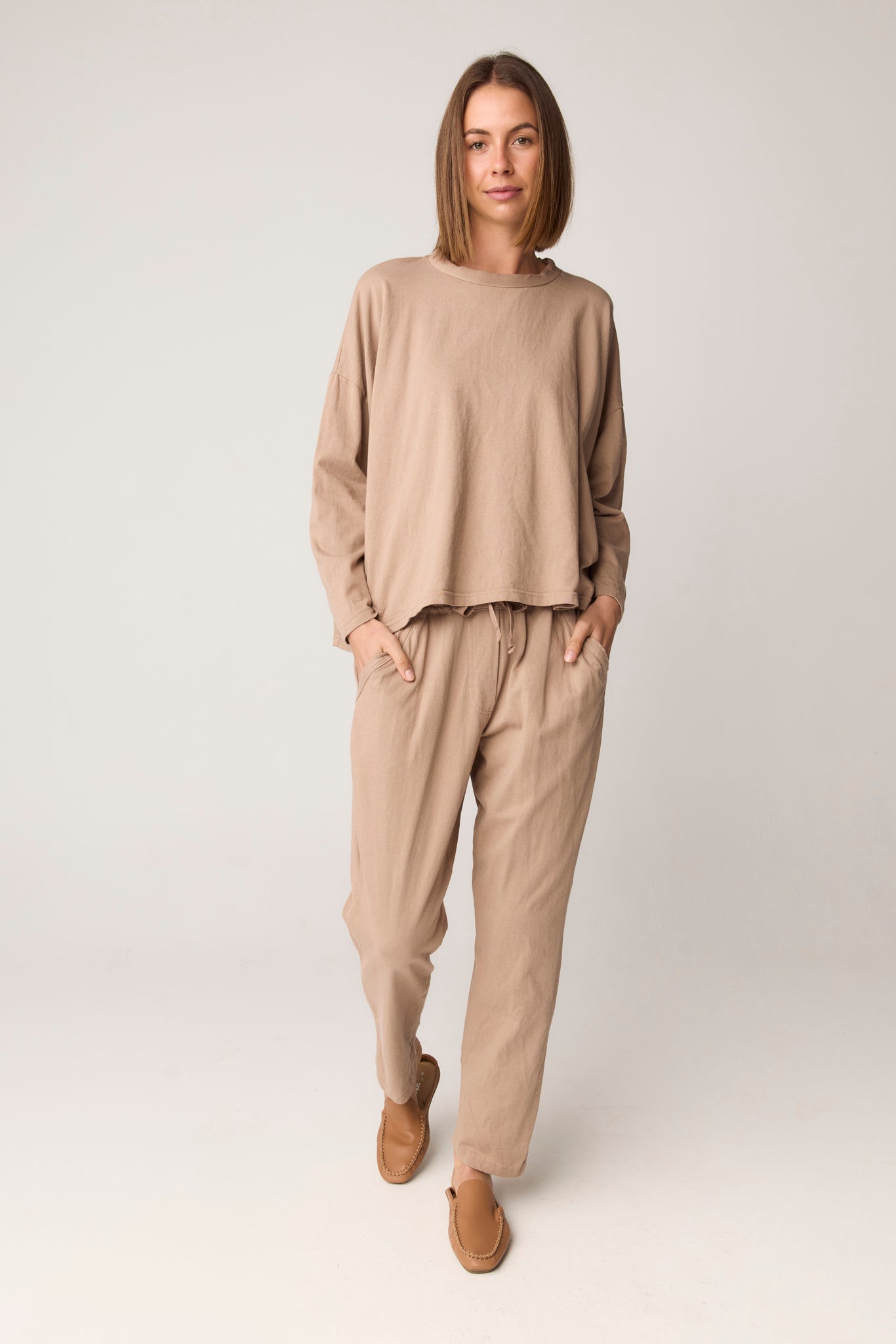 GOGO PANT - DUSTY OAT
