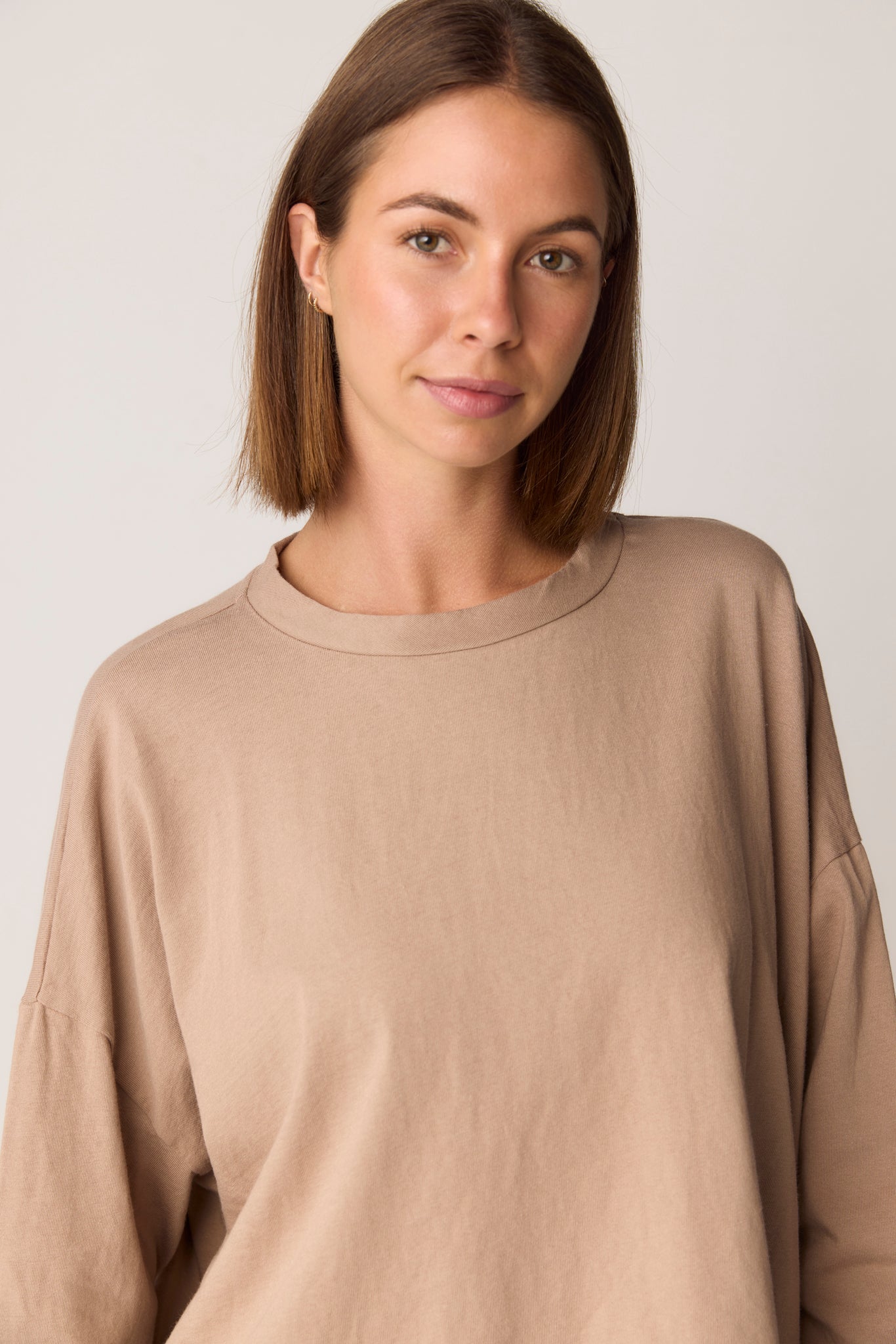 KIKI TOP - DUSTY OAT