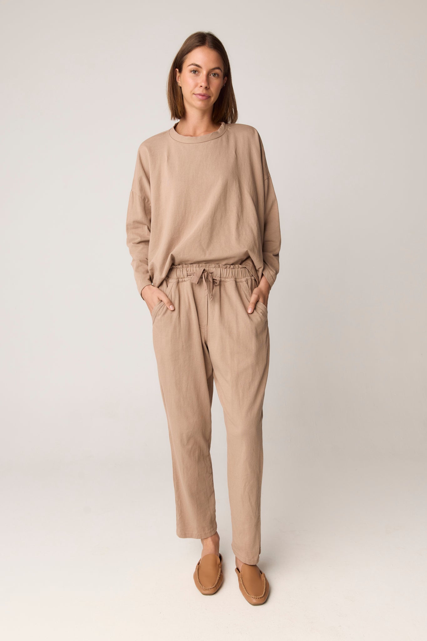 GOGO PANT - DUSTY OAT